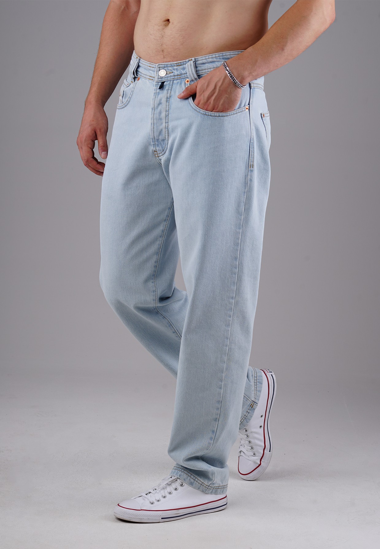 Picaldi Zicco 473 Altaro Herrenjeans - Relaxed Fit mit Tapered Leg in Azure Drift W46-L32