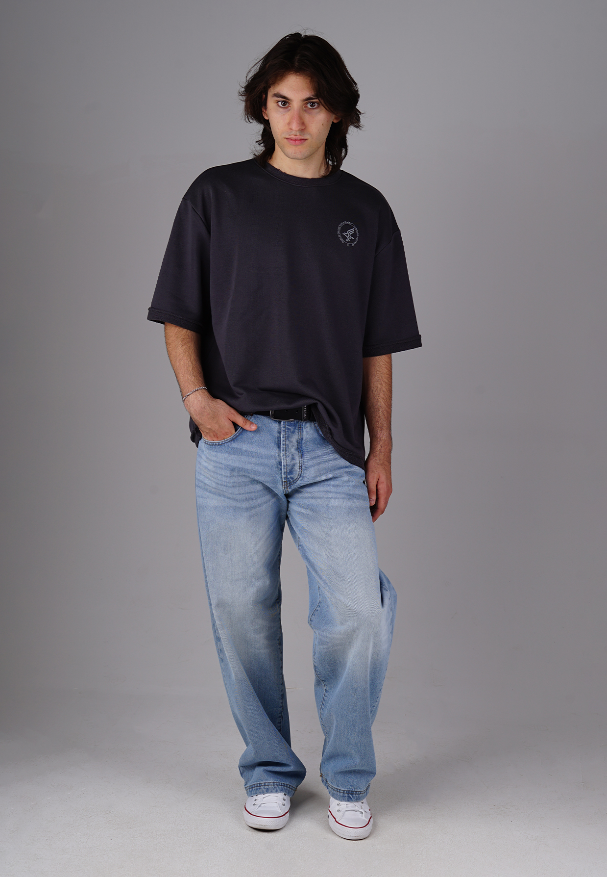 Picaldi Zicco 475 Wave - Baggyschnitt in Washed Ocean Blue