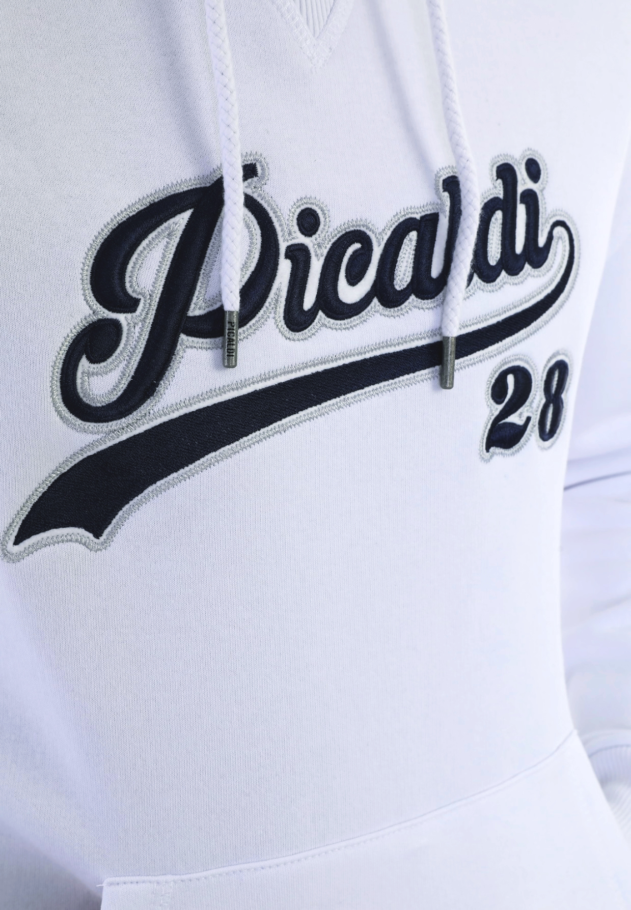 Picaldi Herren Kapuzenpullover Classical white XXL