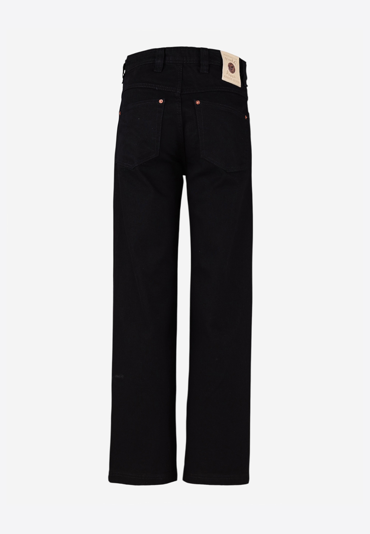 Picaldi Zicco 474 Black Herrenjeans - Baggy Fit mit Straight Leg in Clean Black W40-L34