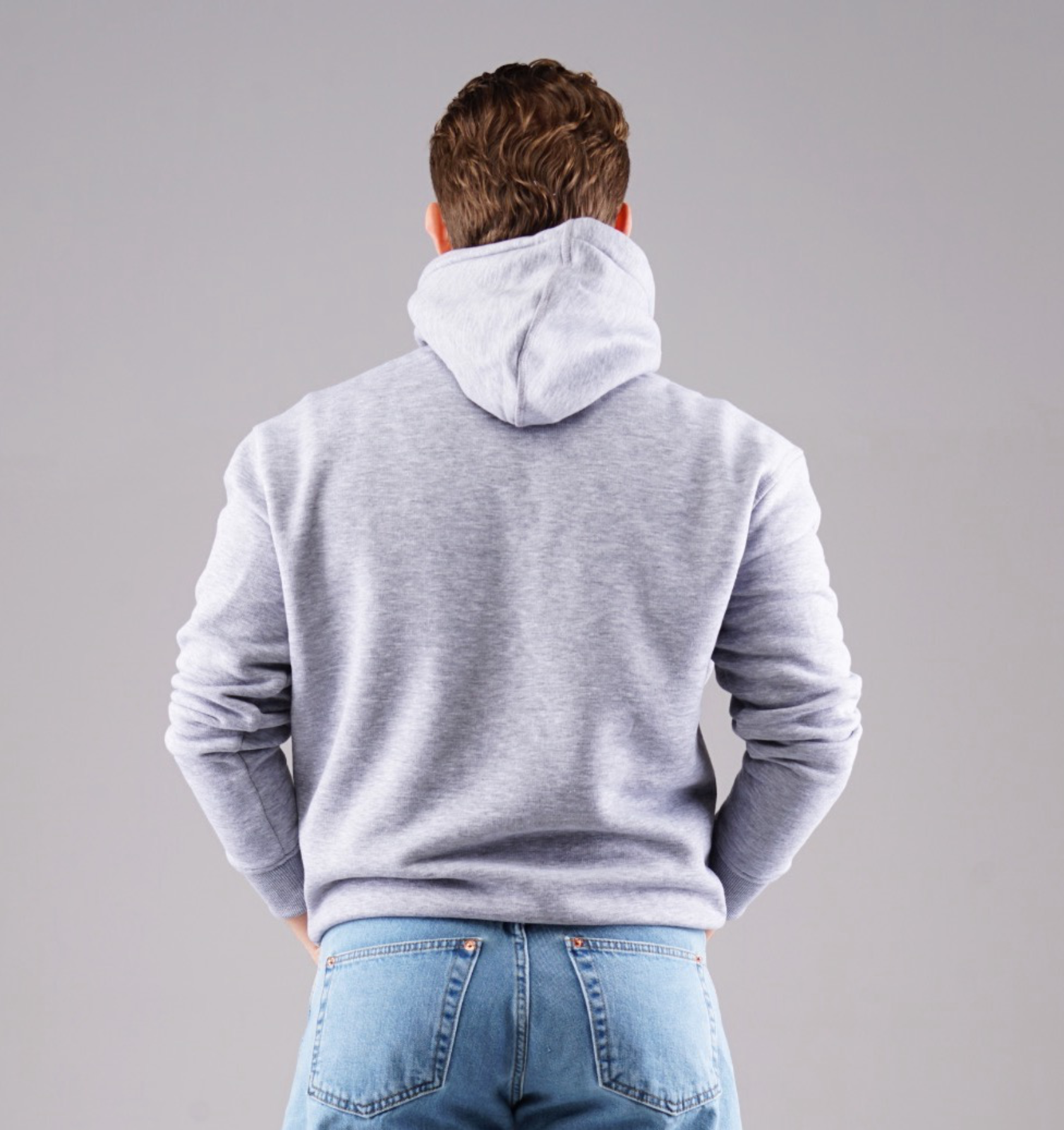 Picaldi Herren Kapuzenpullover Classical grey XXL