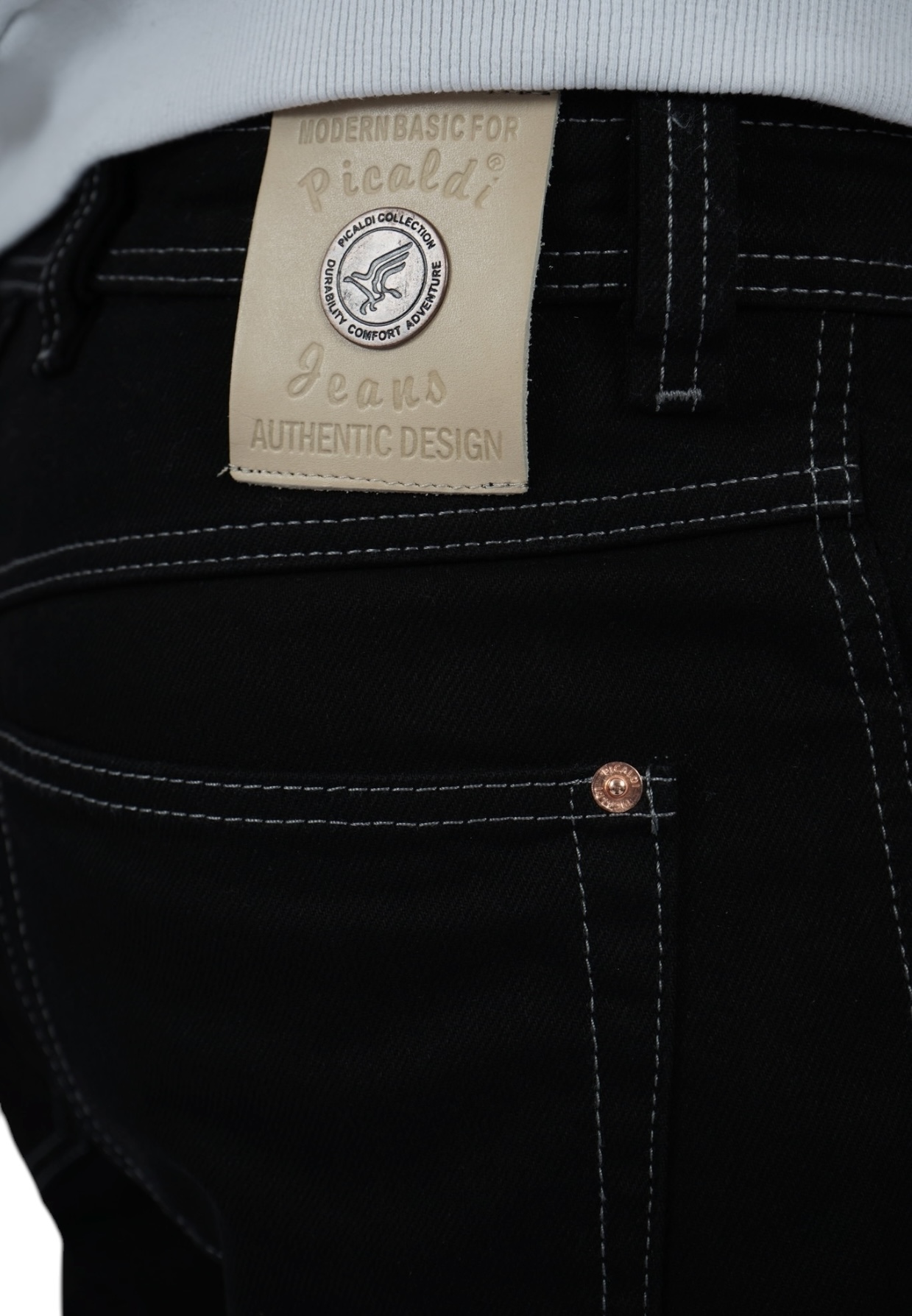 Picaldi Herren Jeans Zicco 473 Platin Black W42-L32