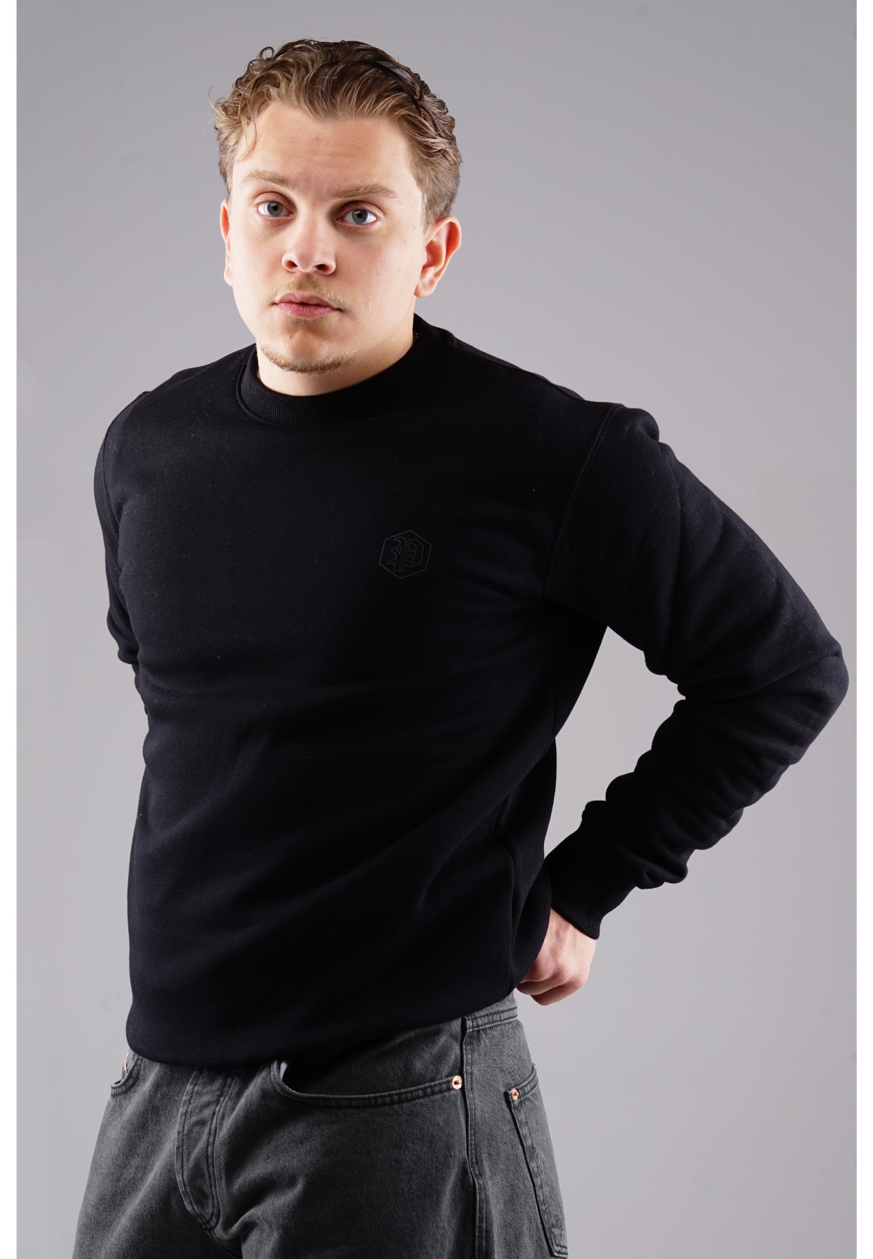 Picaldi Herren Sweatshirt Hustle Black XXL