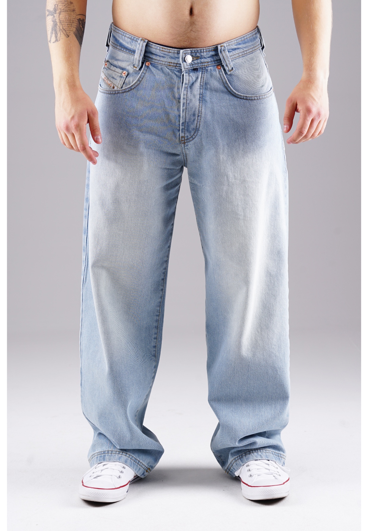 Picaldi Herren Jeans Baggy Zicco 475 Lagoon washed lagoon teal W38-L34