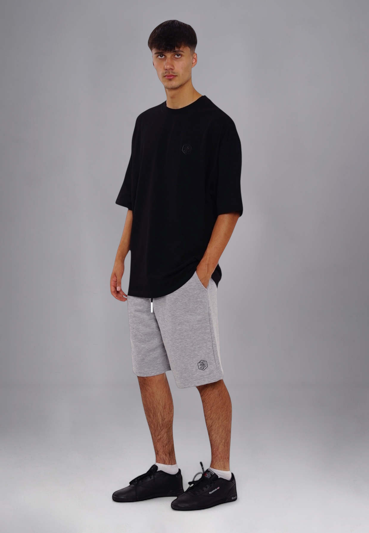 Picaldi Herren Sweatshorts Evident grey melange 3XL