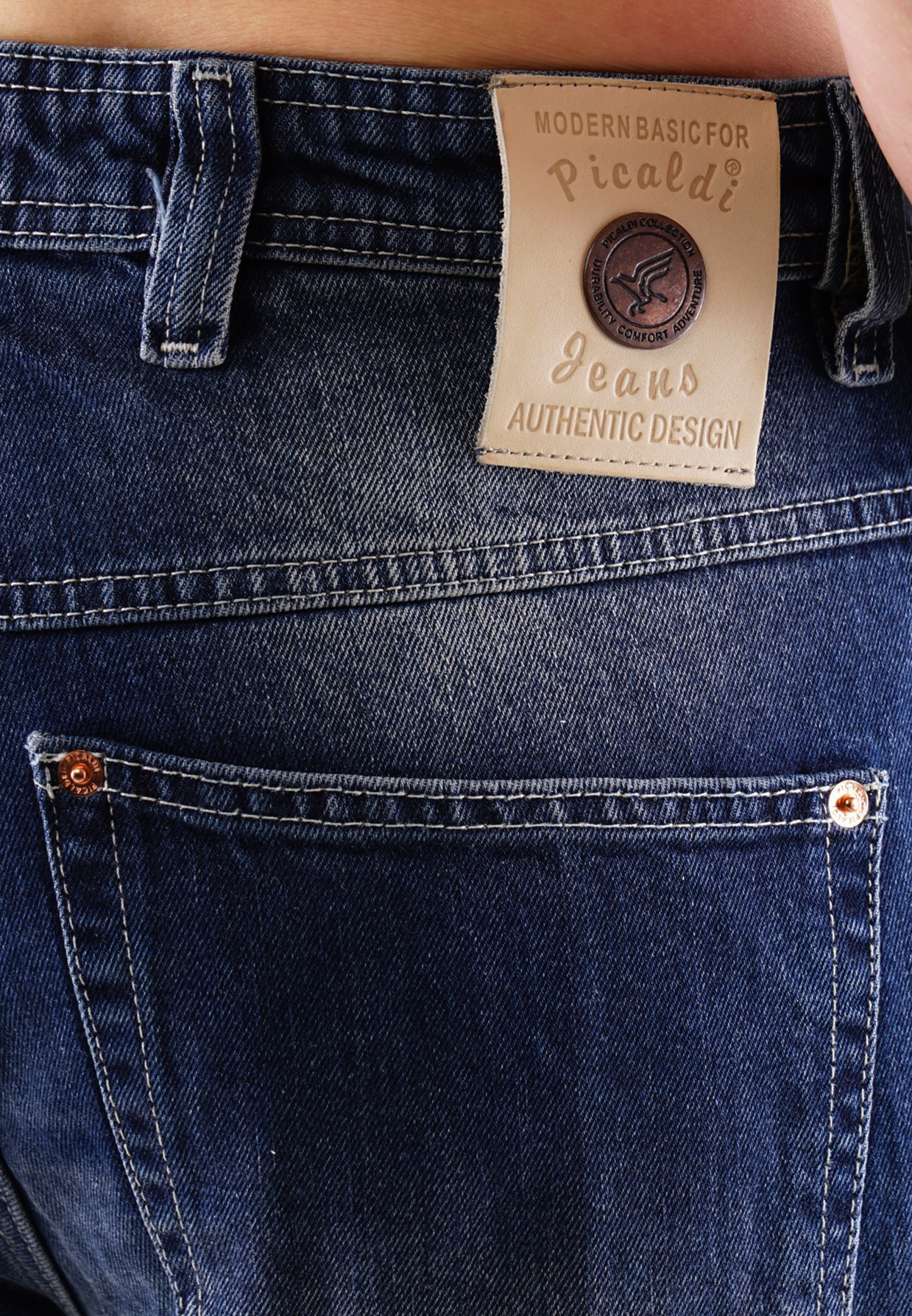 Picaldi Herren Jeans Zicco 472 Passiac dark blue sand washed