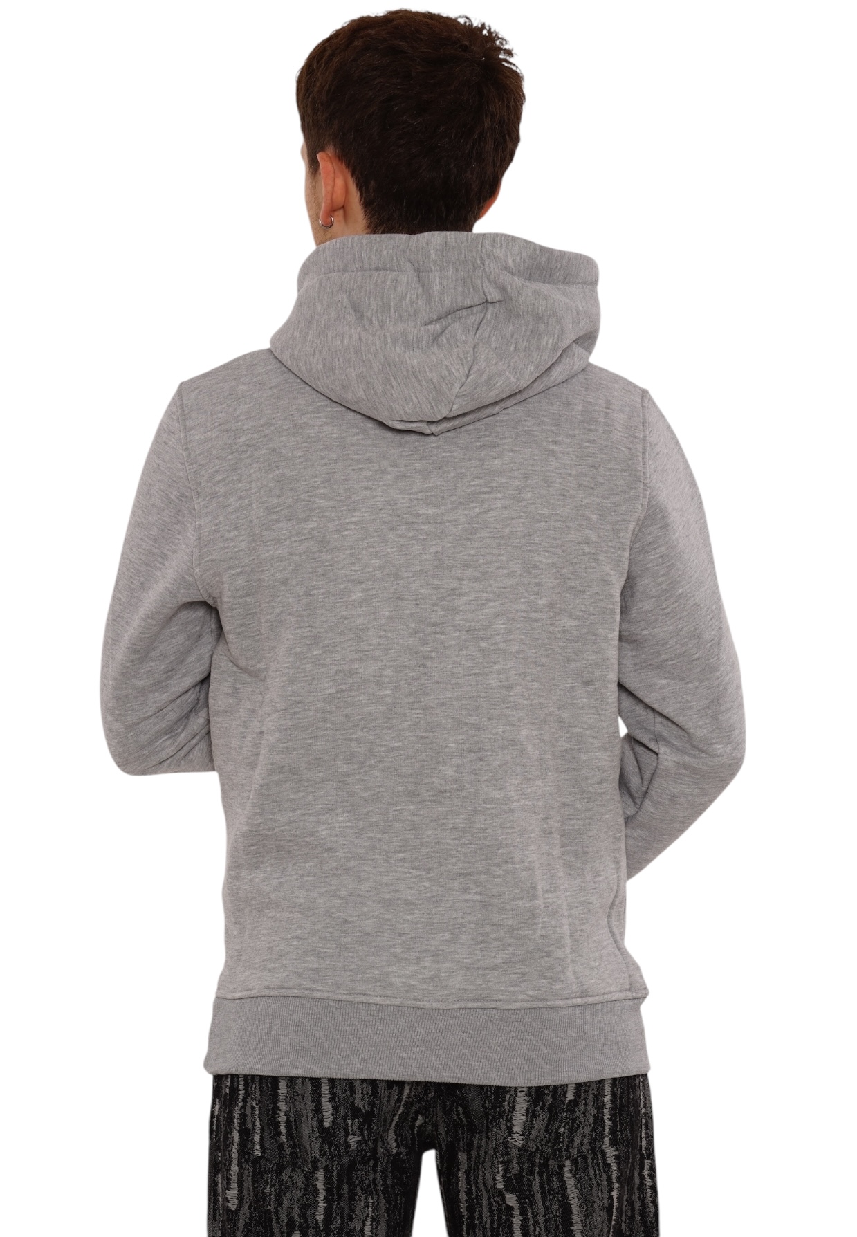 Picaldi Herren Kapuzenpullover Berlin Grau XXL