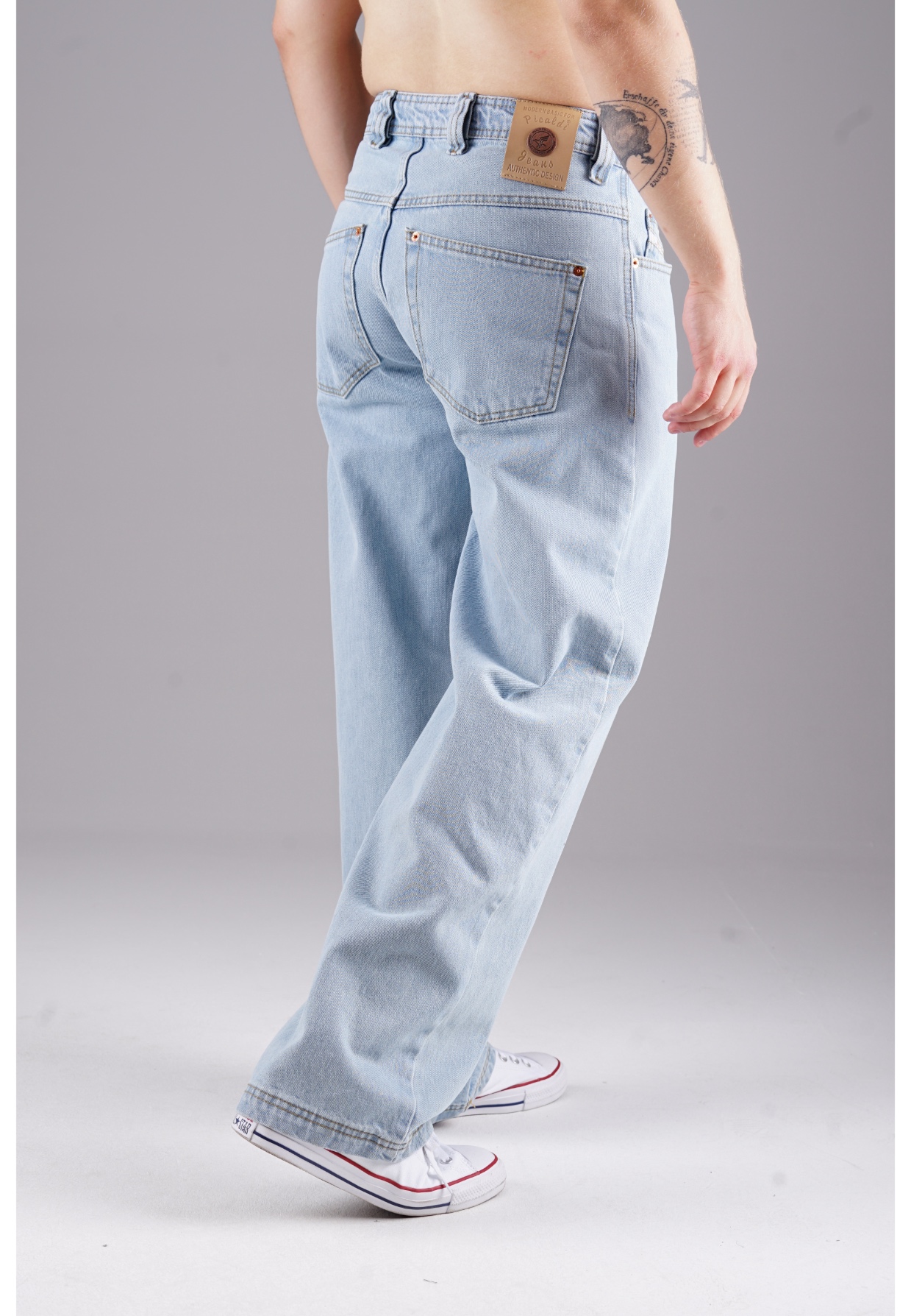 Picaldi Herren Jeans Baggy Zicco 474 Salvador light blue W27-L30