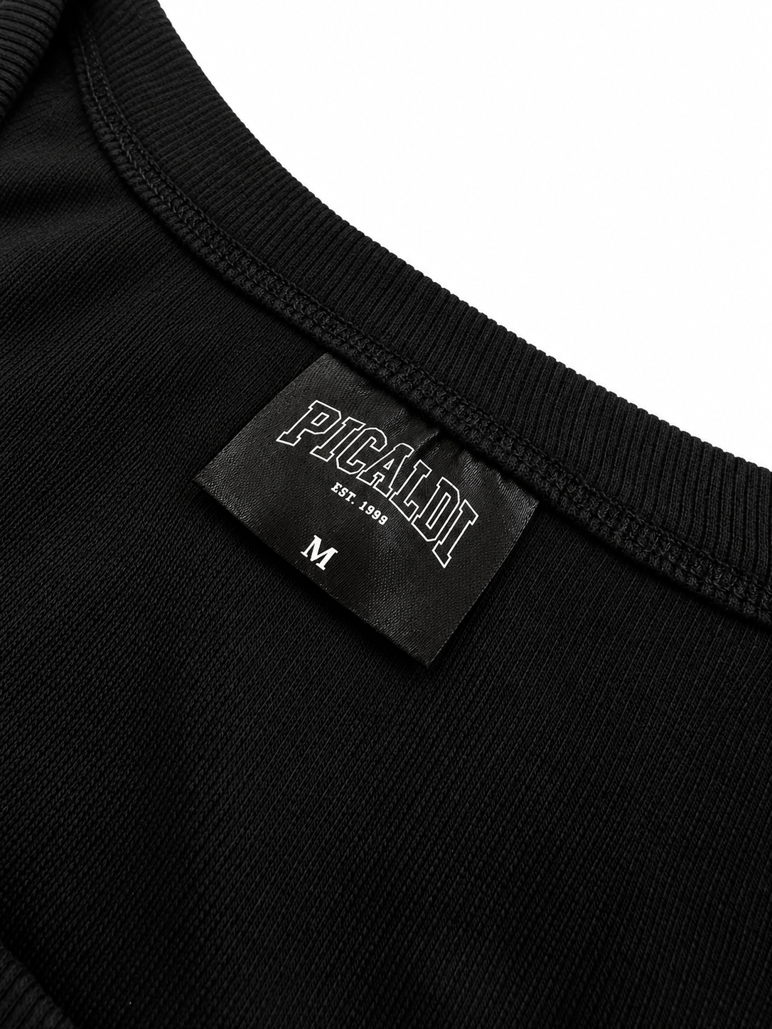 Picaldi Herren Ribbed Tank Top Basic Black XXL