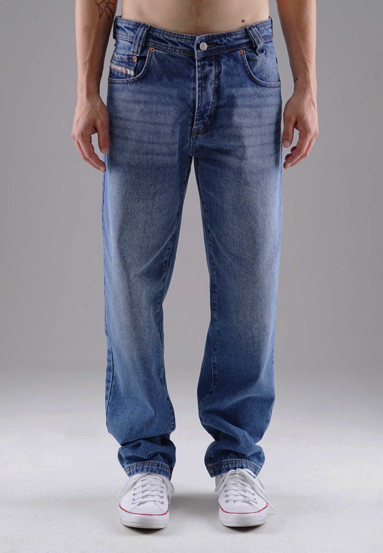 Picaldi Zicco 472 Dakota Herrenjeans - Relaxed-Karottenschnitt in Sapphire Blue