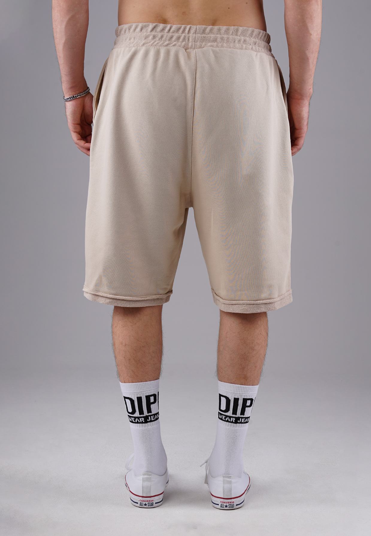 Picaldi DCA Eagle Herren Sweatshorts - Relaxed Fit in Ivory XXL