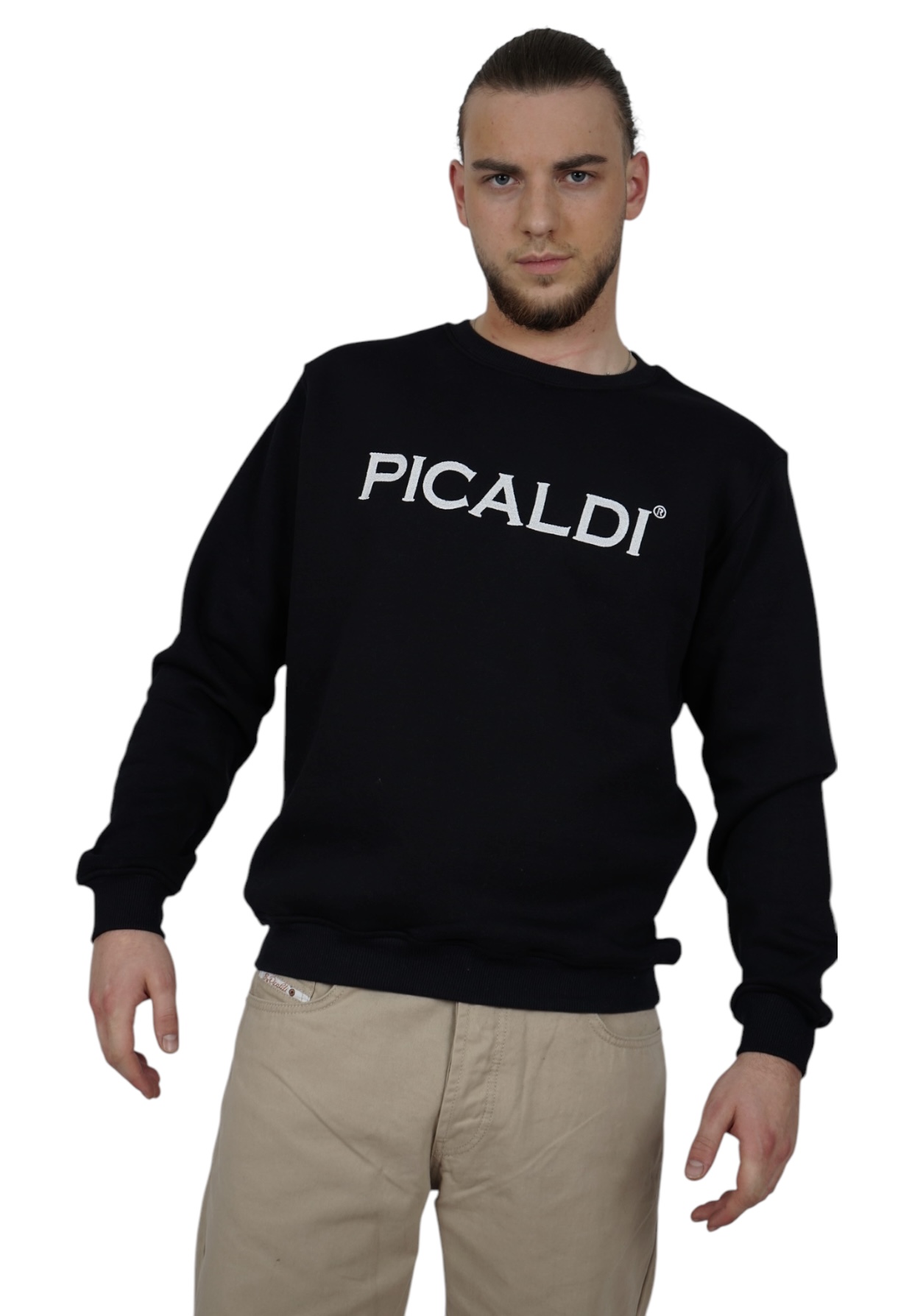 Picaldi Herren Sweatshirt Charlie Marine Blue XXL