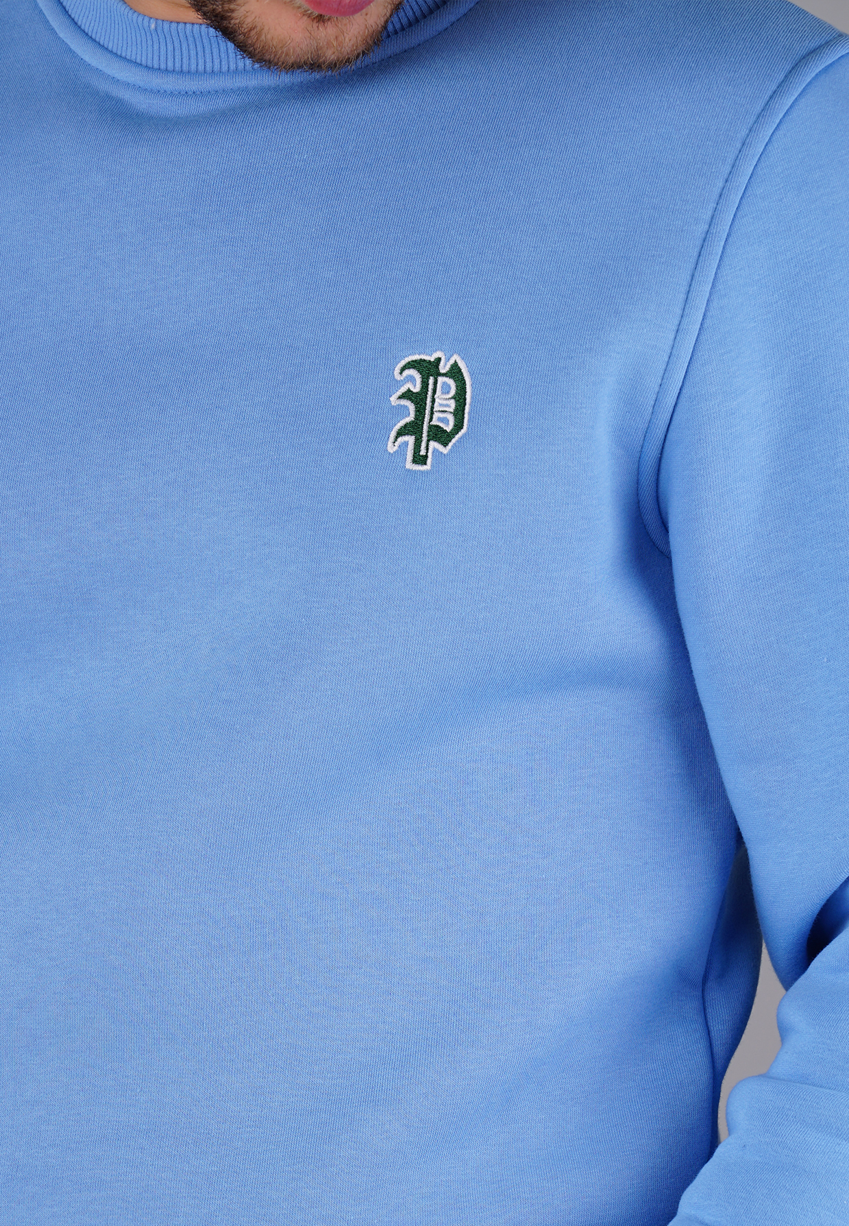 Picaldi Herren Sweatshirt P-Label baby blue XXL