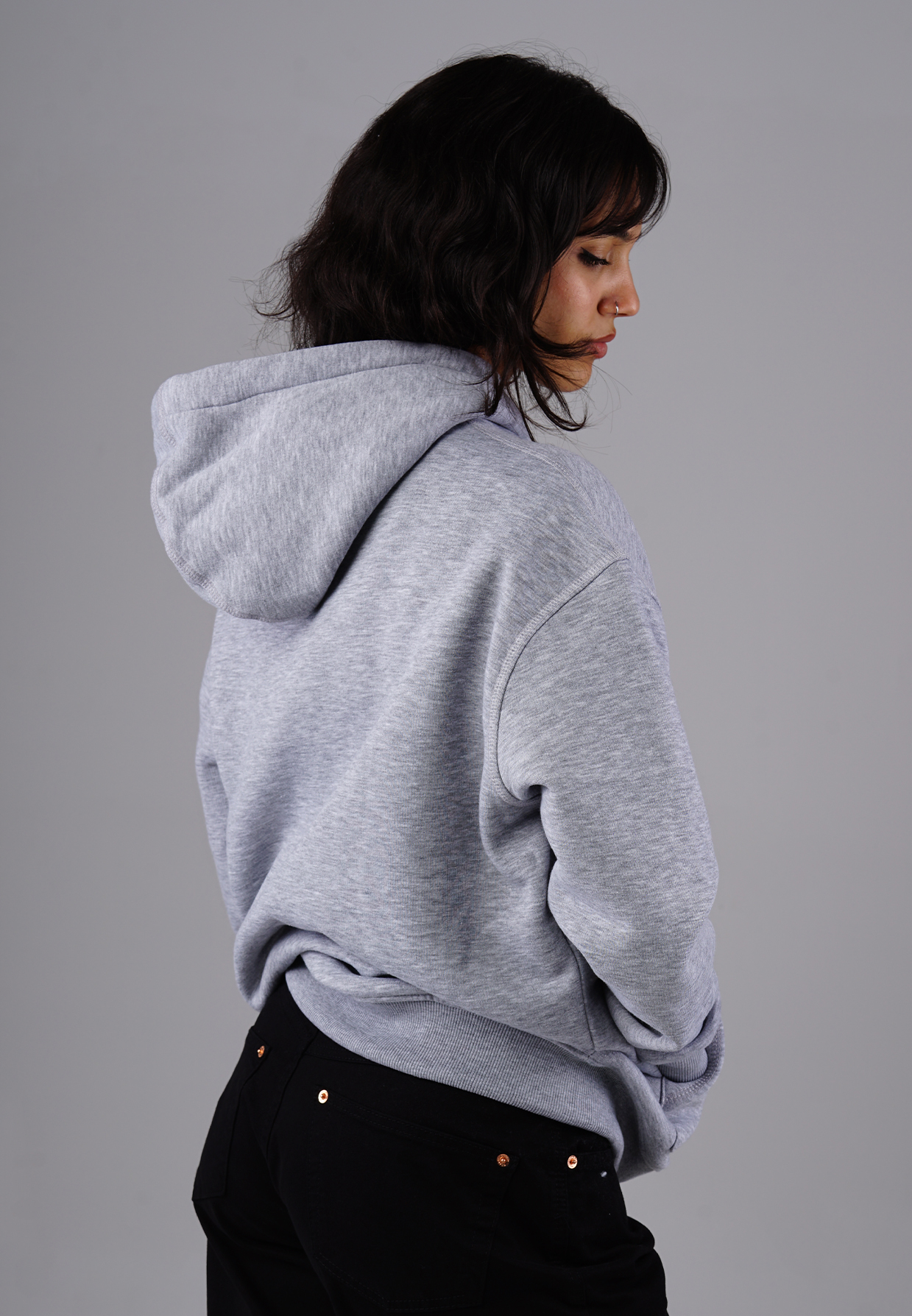 Picaldi Damen Kapuzenpullover Classical Grey XXL