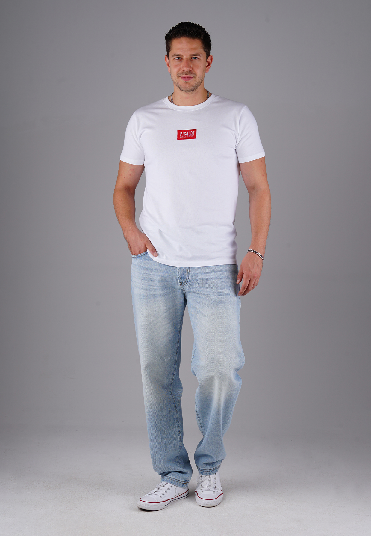 Picaldi Herren Jeans Zicco 472 Diamond washed light blue W44-L32