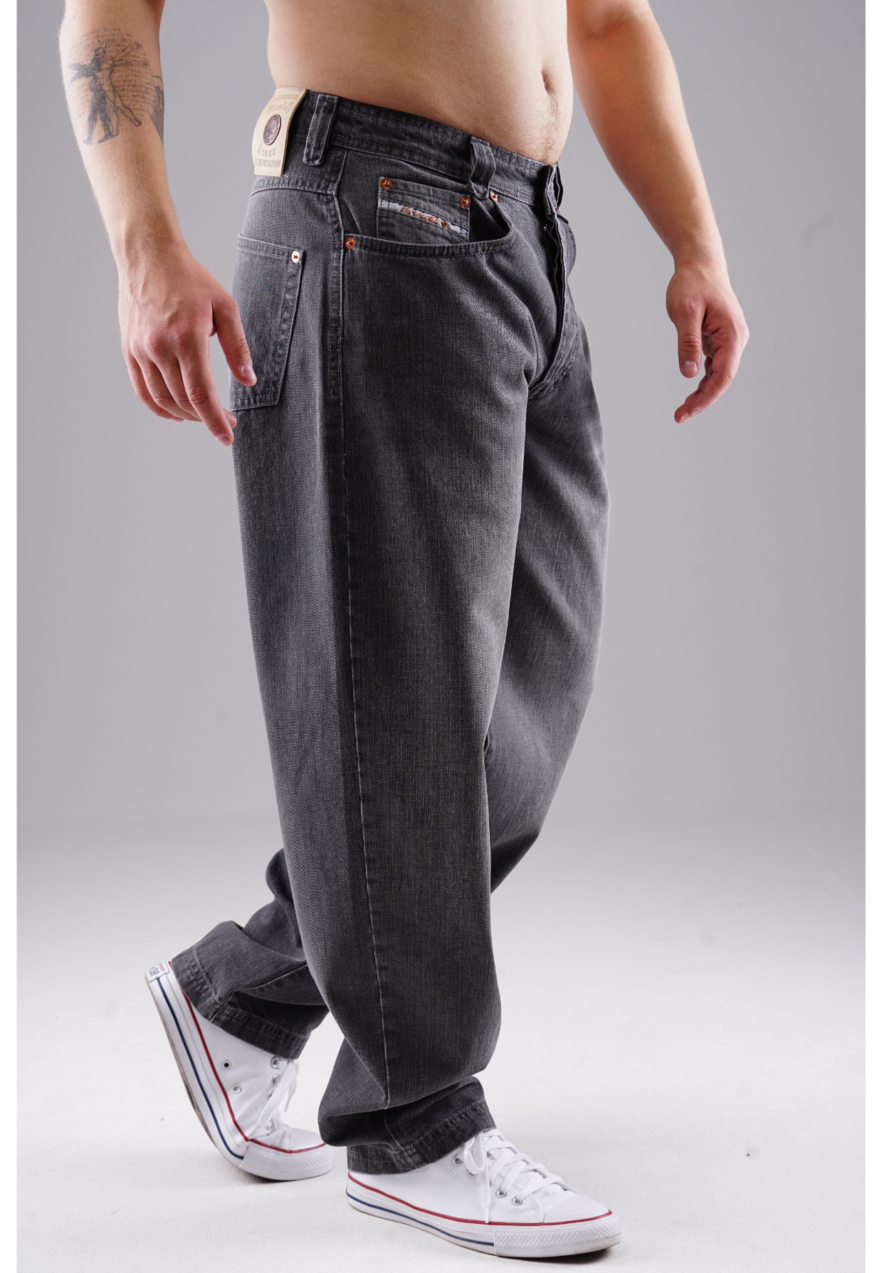 Picaldi Herren Jeans Zicco 471 Graphit washed anthracite W31-L34