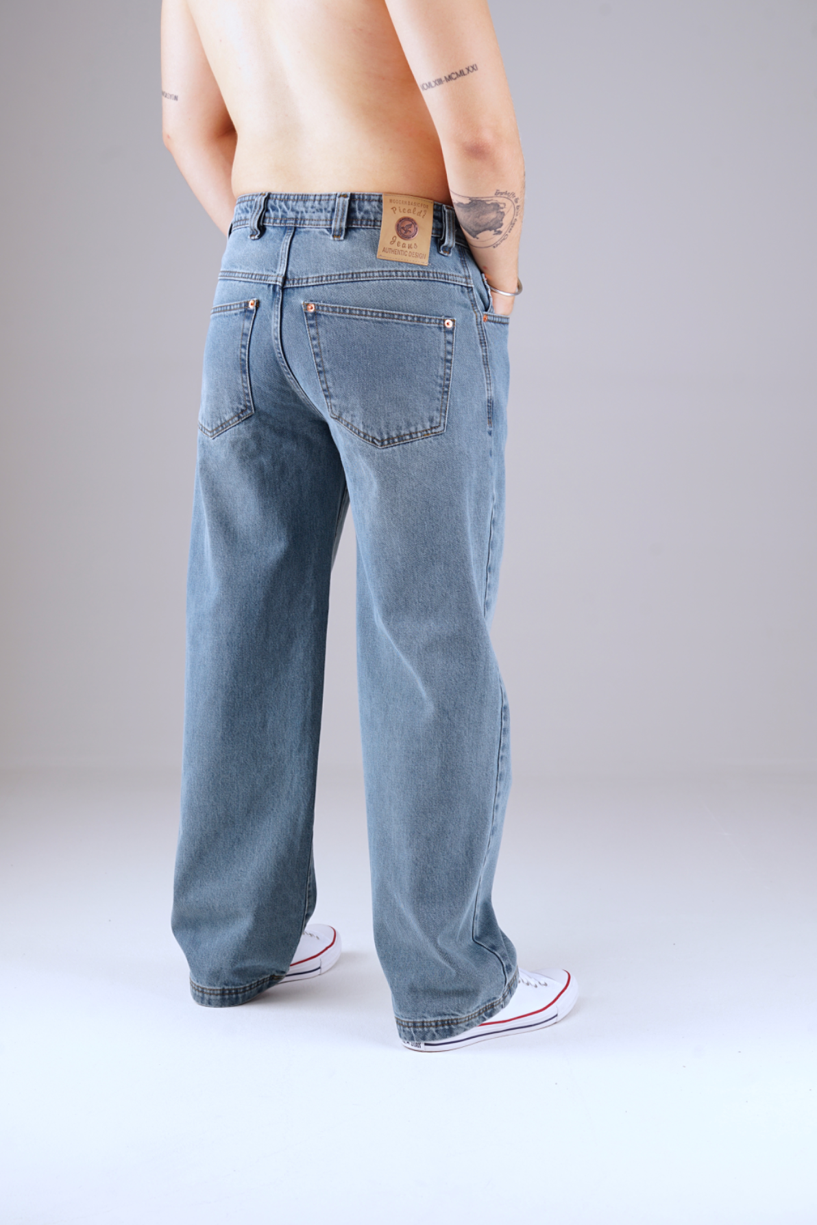 Picaldi Herren Jeans Baggy Zicco 474 Enemy washed greyblue W27-L30