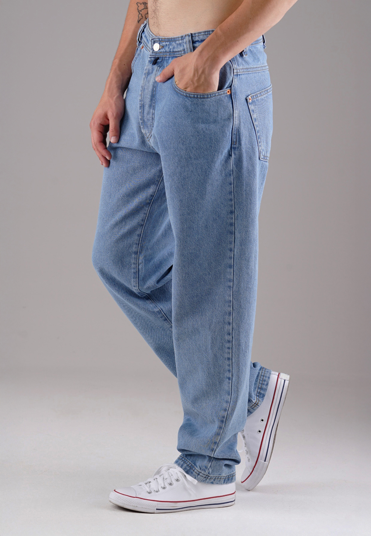 Picaldi Zicco 472 Mars Herrenjeans - Relaxed-Karottenschnitt in Indigo Blue