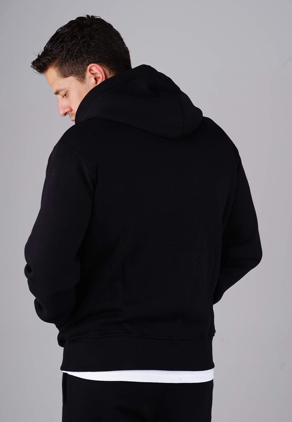 Picaldi Herren Zip Hoodie Hustle Black XXL