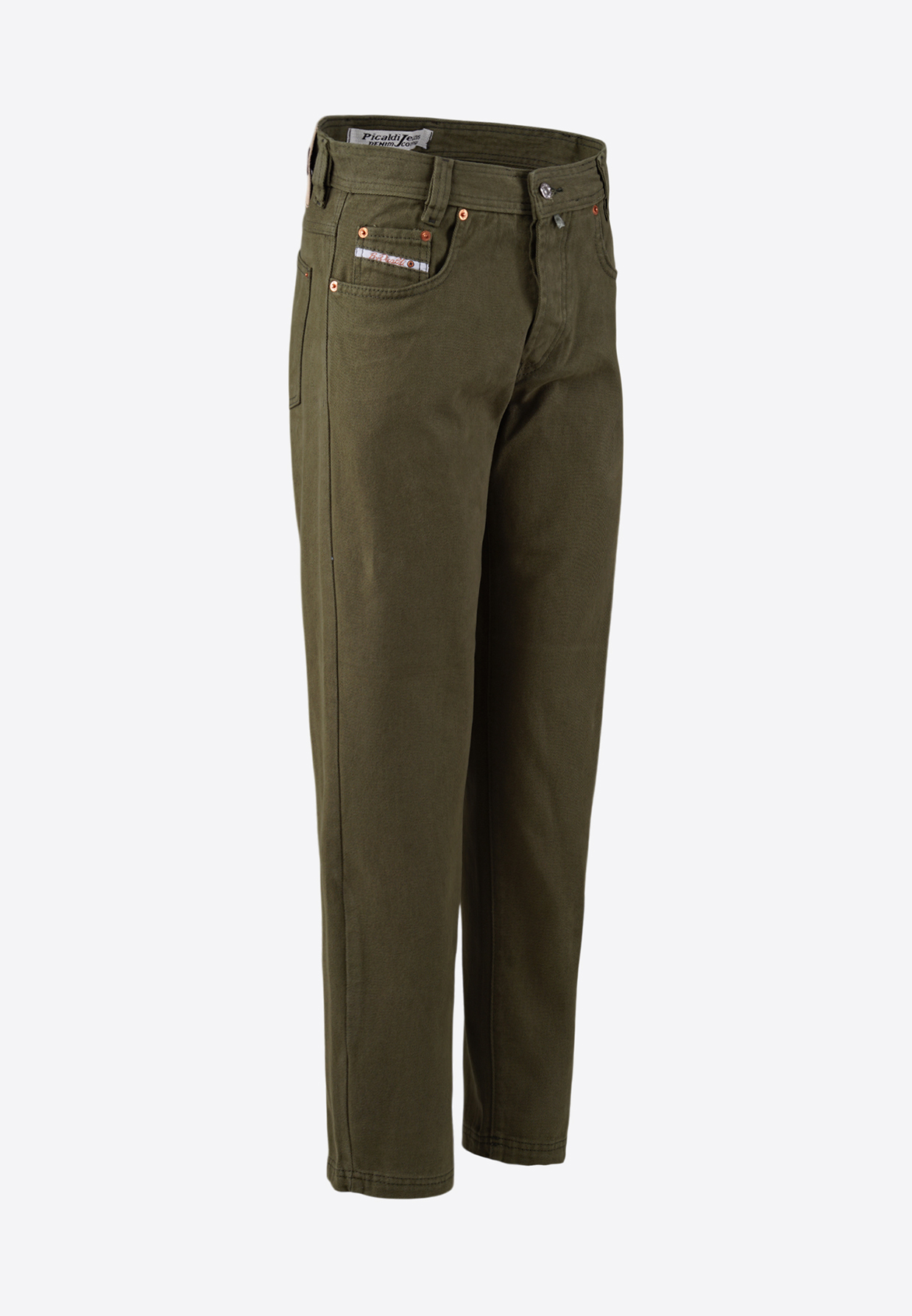 Picaldi Herren Jeans Zicco 472 Military Green dark khaki W28-L30