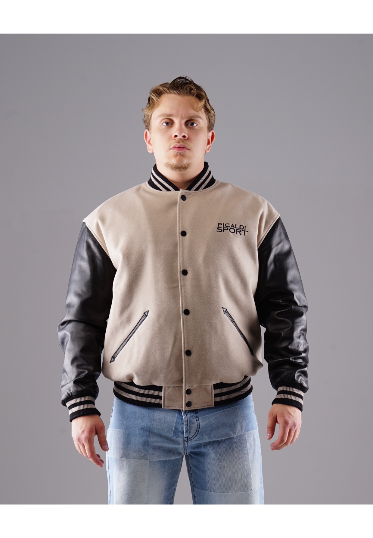 Picaldi Herren College Jacke Tiger beige XXL