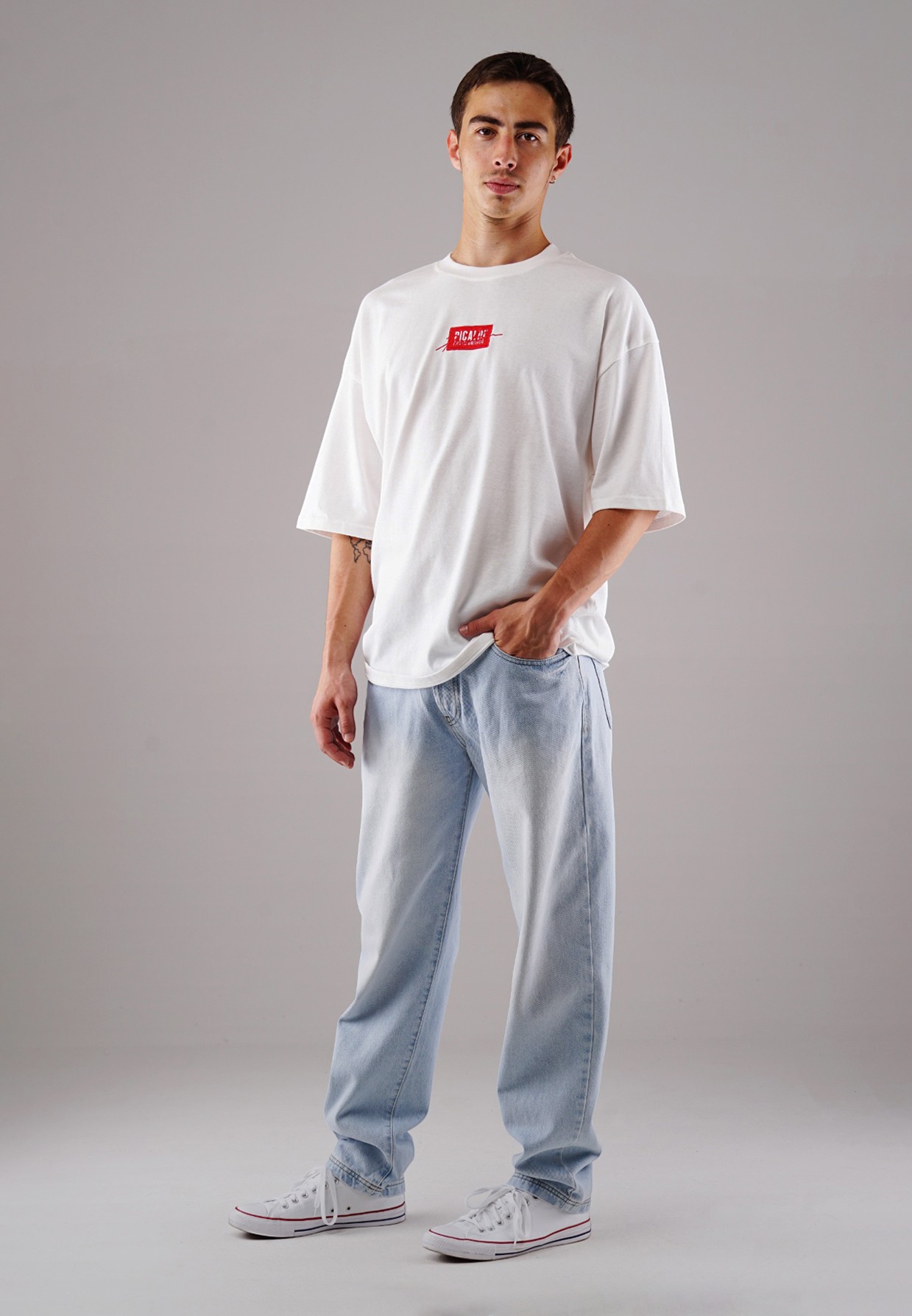 Picaldi Zicco 472 Virginia Herrenjeans - Relaxed-Karottenschnitt in Cerulean Stone W46-L32