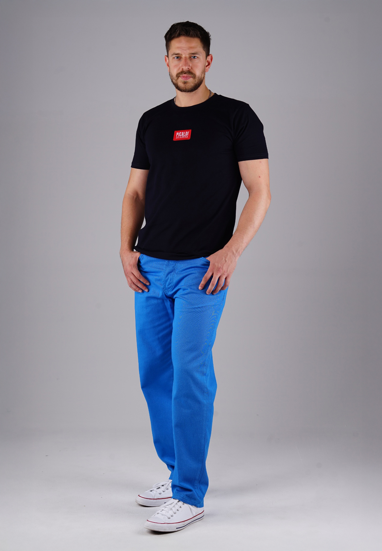 Picaldi Herren Jeans Zicco 472 Gabardine Royal Blue Picaldi Herren Jeans Zicco 472 Gabardine Royal Blue W40-L32