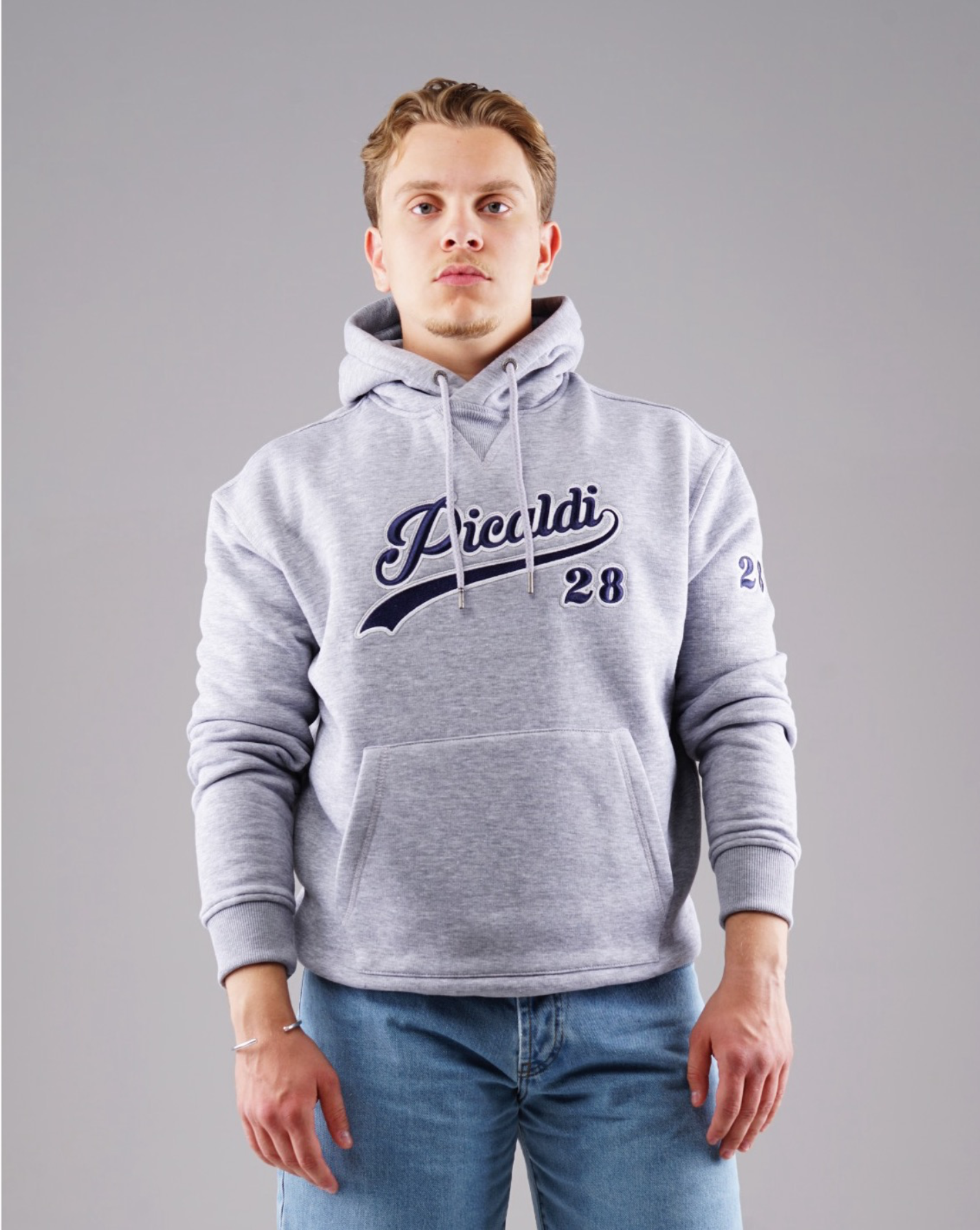 Picaldi Herren Kapuzenpullover Classical grey XXL