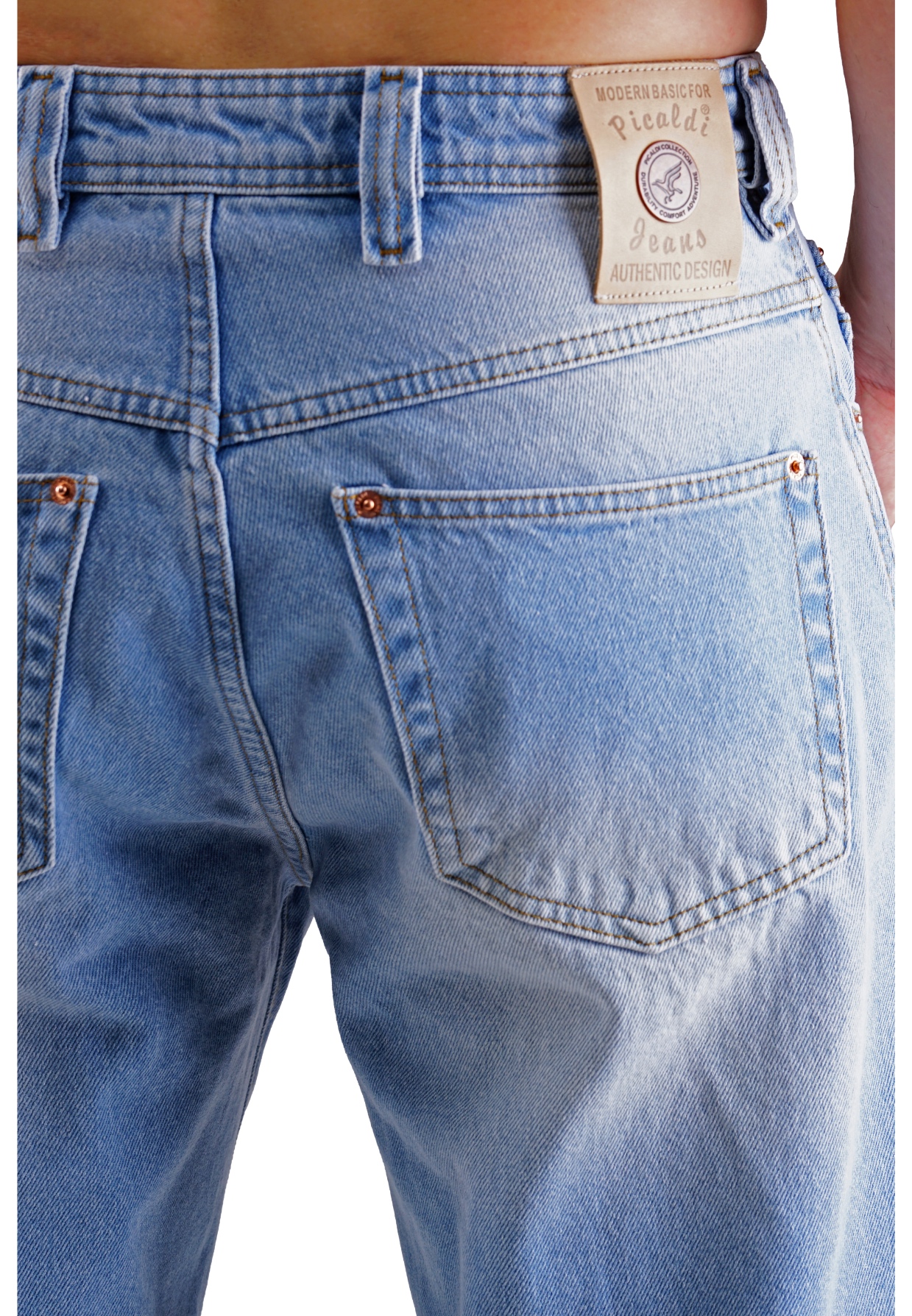 Picaldi Herren Jeans Zicco 472 Diamond washed light blue W44-L32