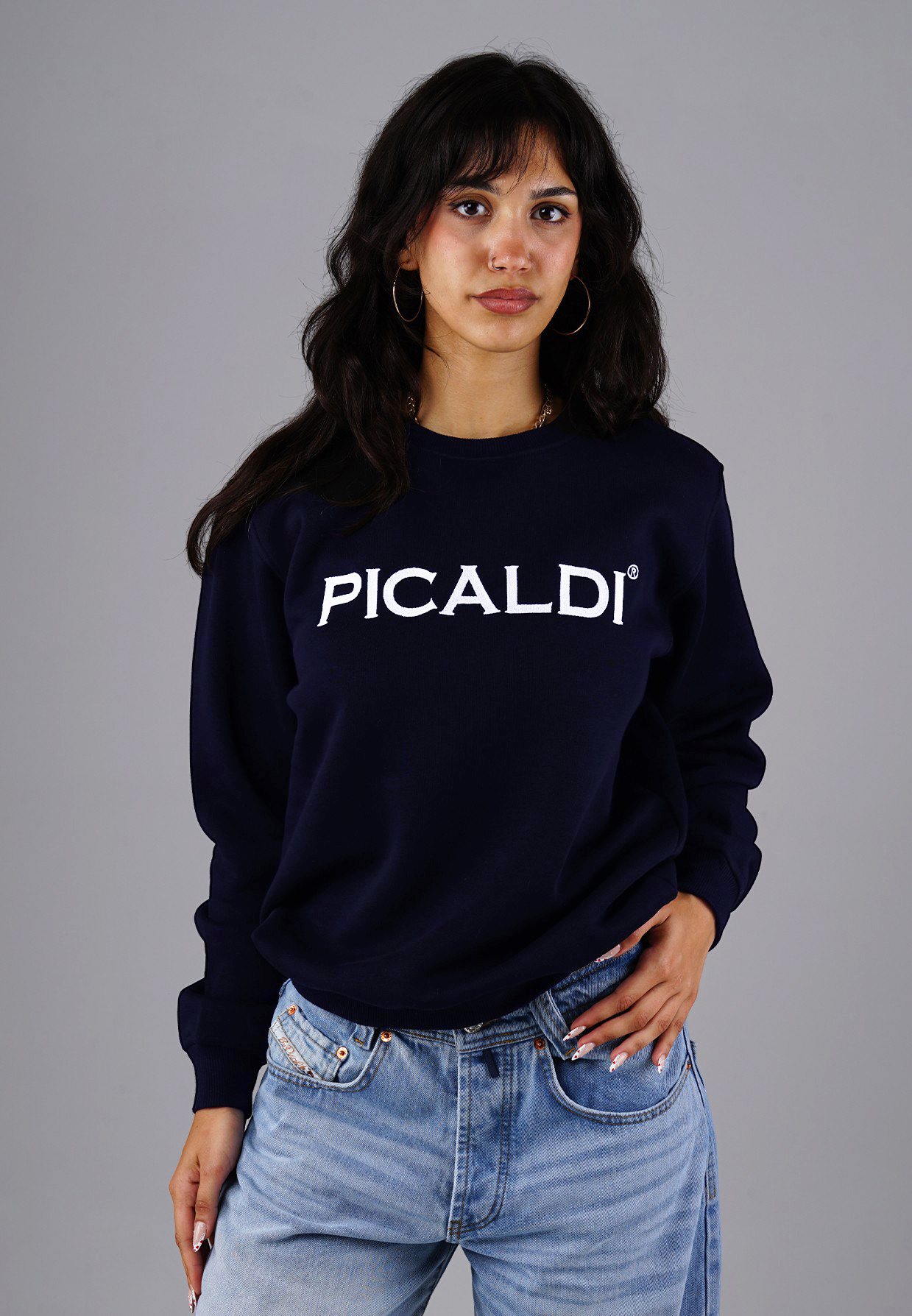 Picaldi Damen Sweatshirt Charlie Marine Blue