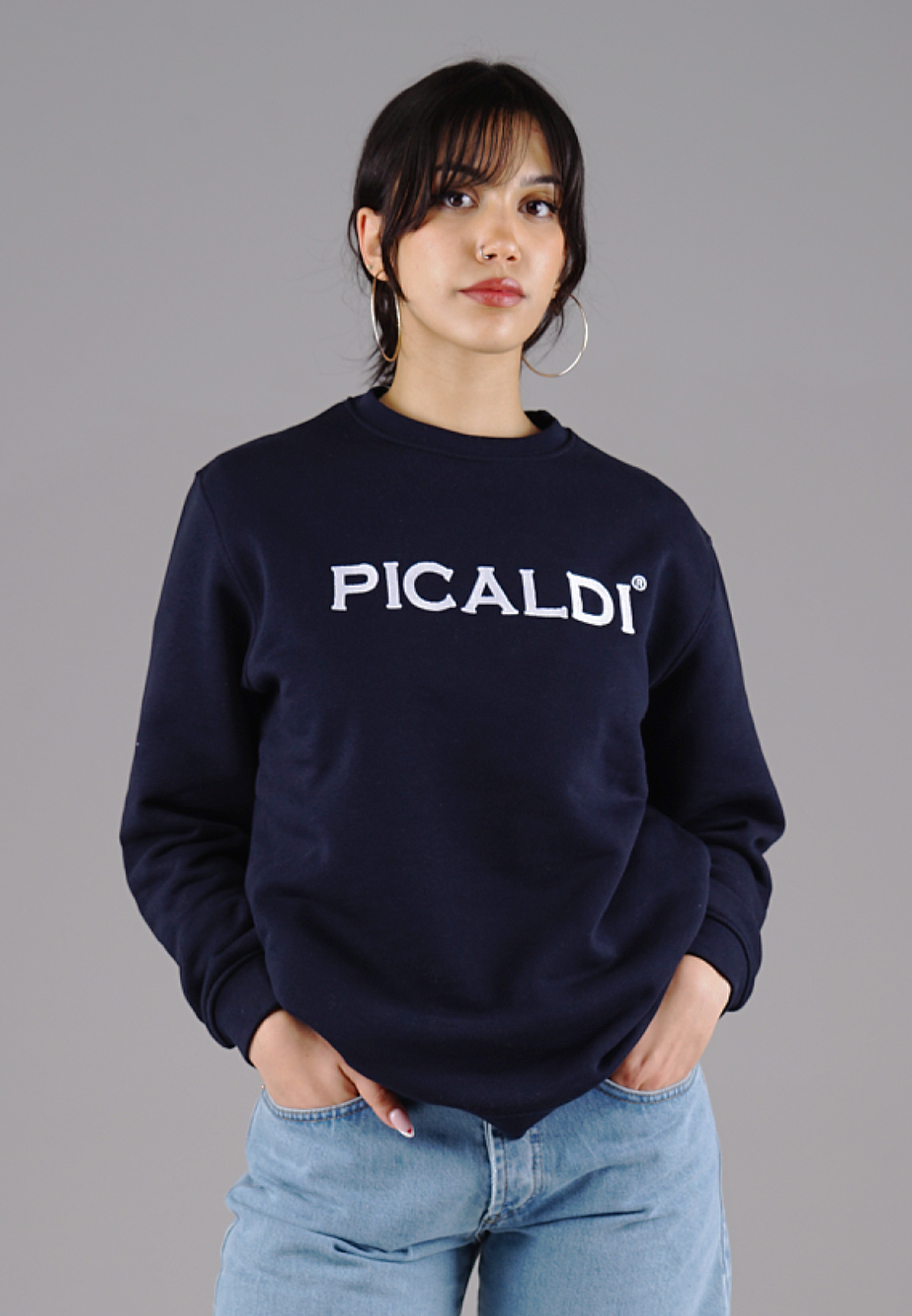 Picaldi Damen Sweatshirt Charlie Marine Blue Picaldi Damen Sweatshirt Charlie Marine Blue