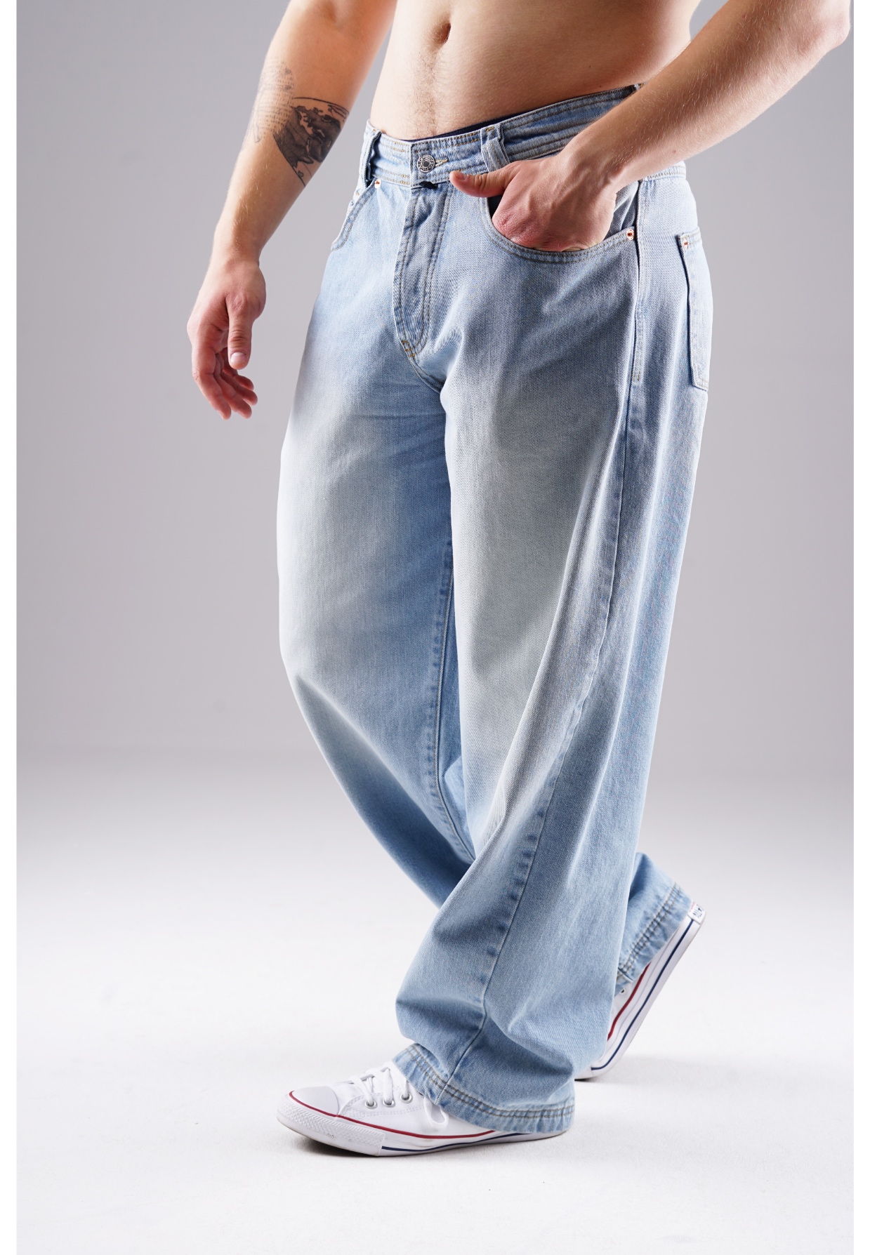 Picaldi Herren Jeans Baggy Zicco 475 Lagoon washed lagoon teal W38-L34