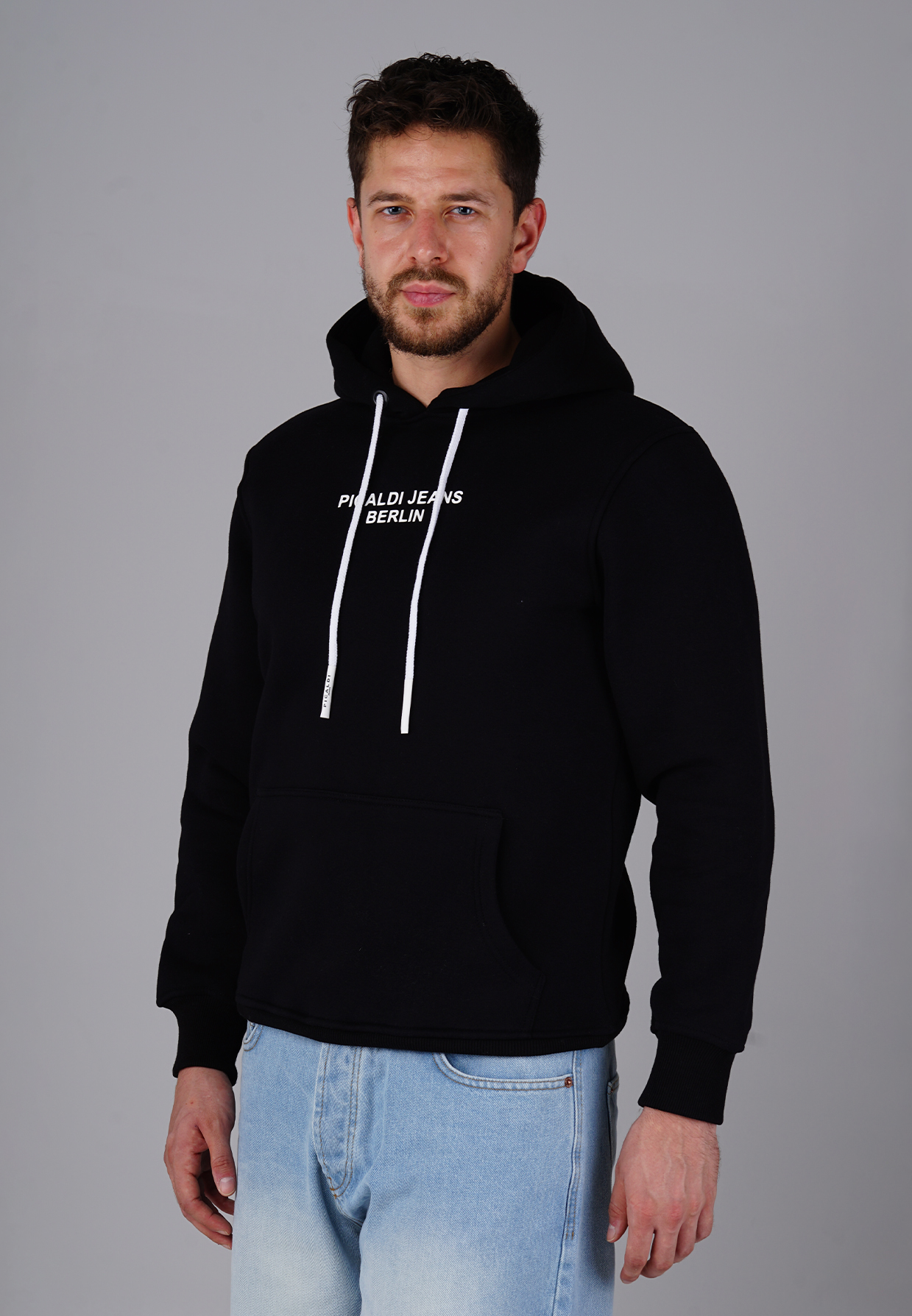 Picaldi Herren Kapuzenpullover Berlin black XXL