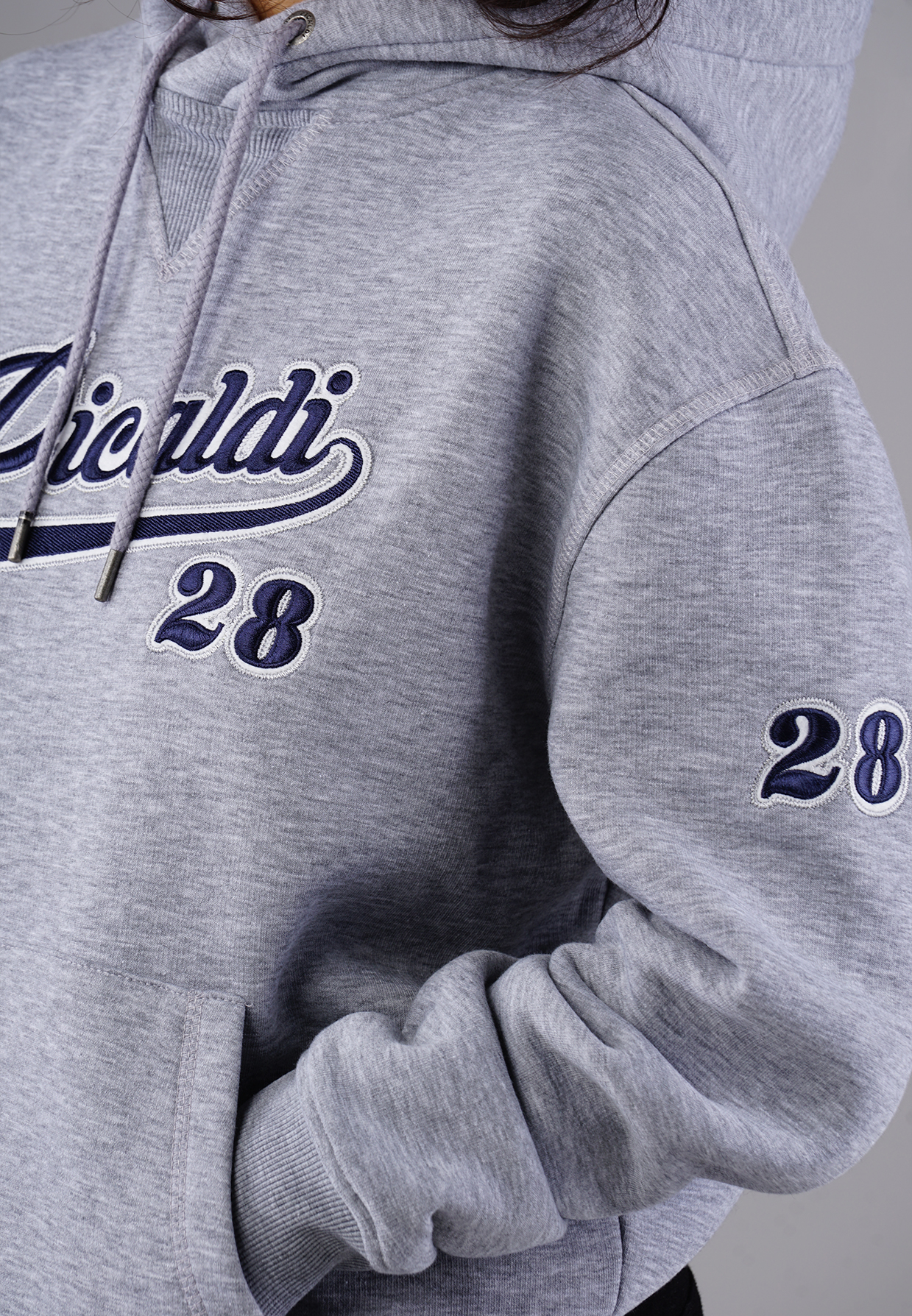 Picaldi Damen Kapuzenpullover Classical Grey XXL