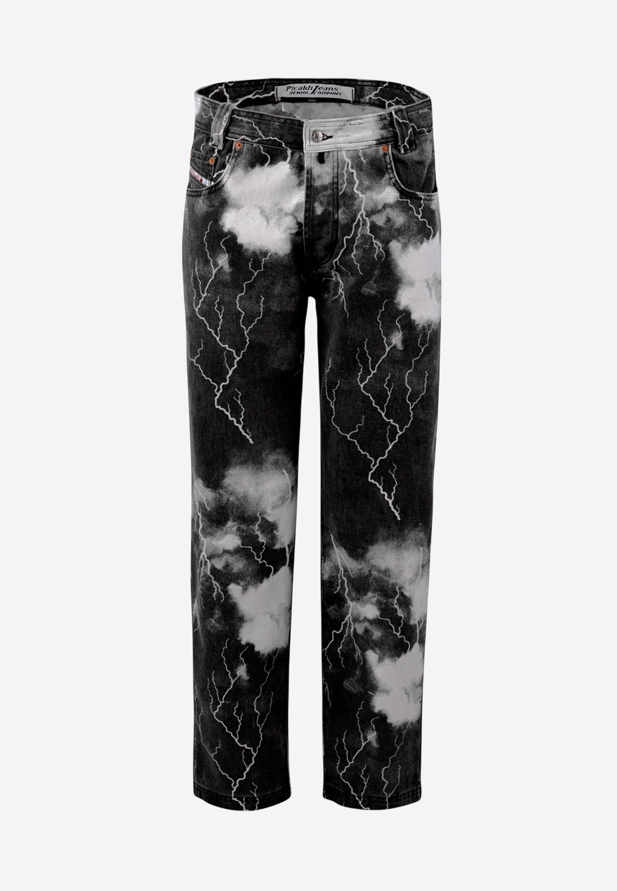 Picaldi Herren Jeans Zicco 472 Flash Black Night electric noir W27-L30