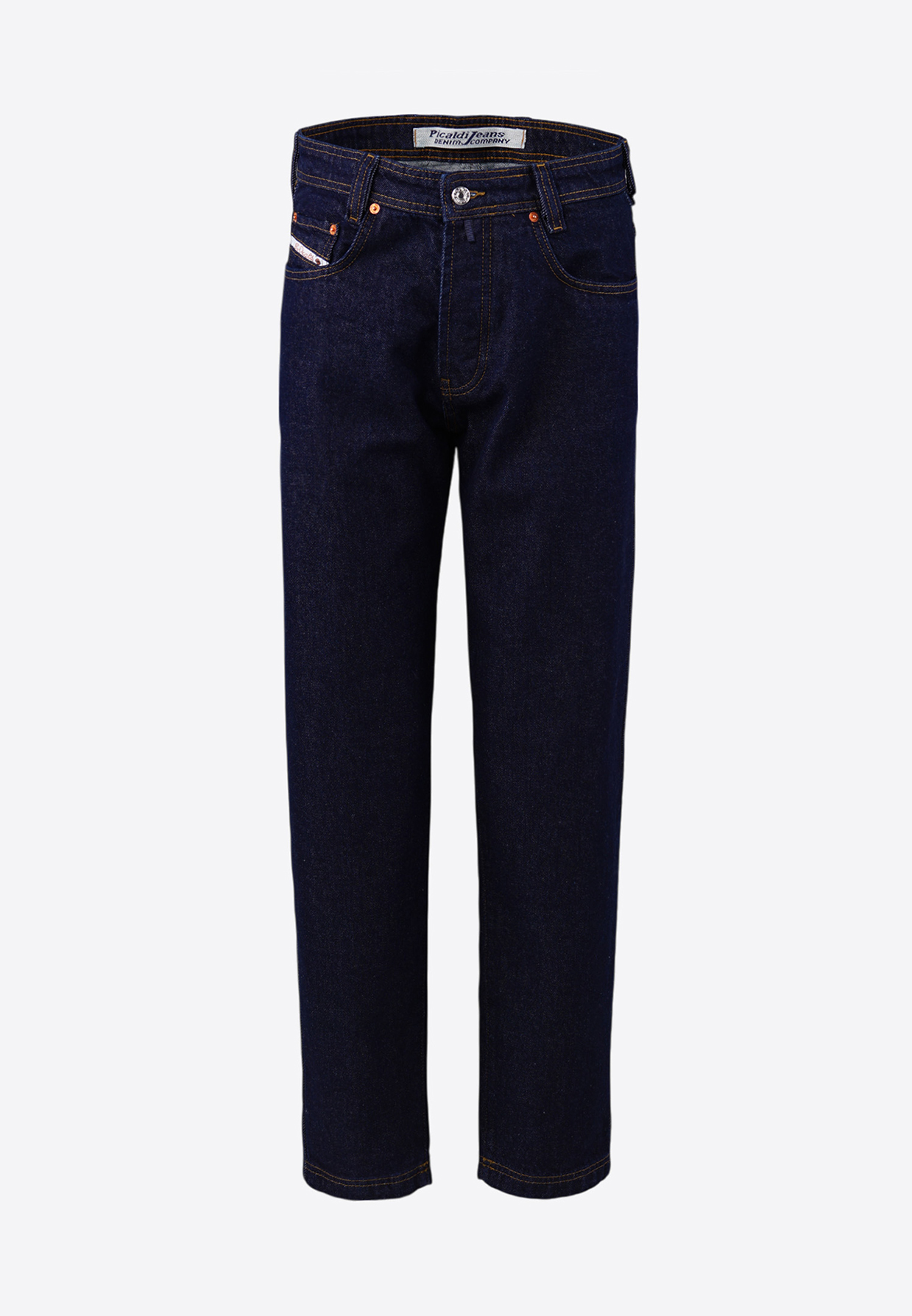 Picaldi Zicco 472 Dark Blue Herrenjeans - Relaxed-Karottenschnitt in Midnight Blue W46-L32