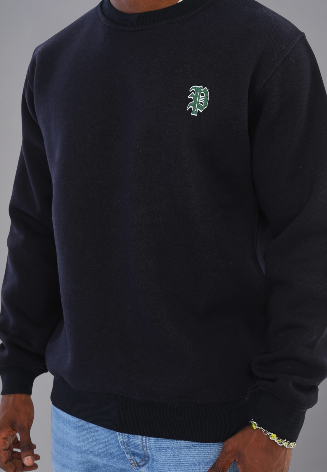 Picaldi Herren Sweatshirt P-Label Navy Blue