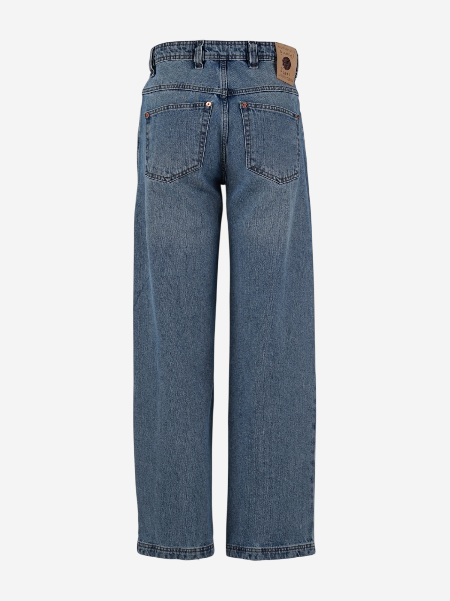 Picaldi Zicco 474 Enemy Herrenjeans - Baggy Fit mit Straight Leg in Washed Greyblue W27-L30