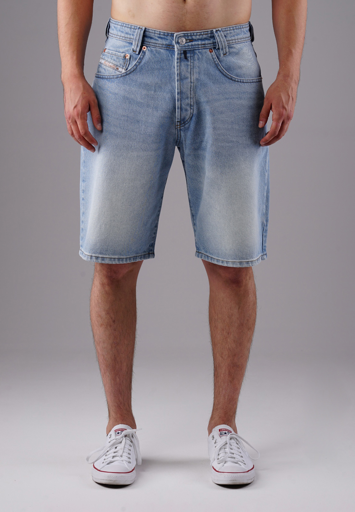 Picaldi Zicco 471 Diamond Herren Jeansshorts - Relaxed Fit in Icewashed Sky