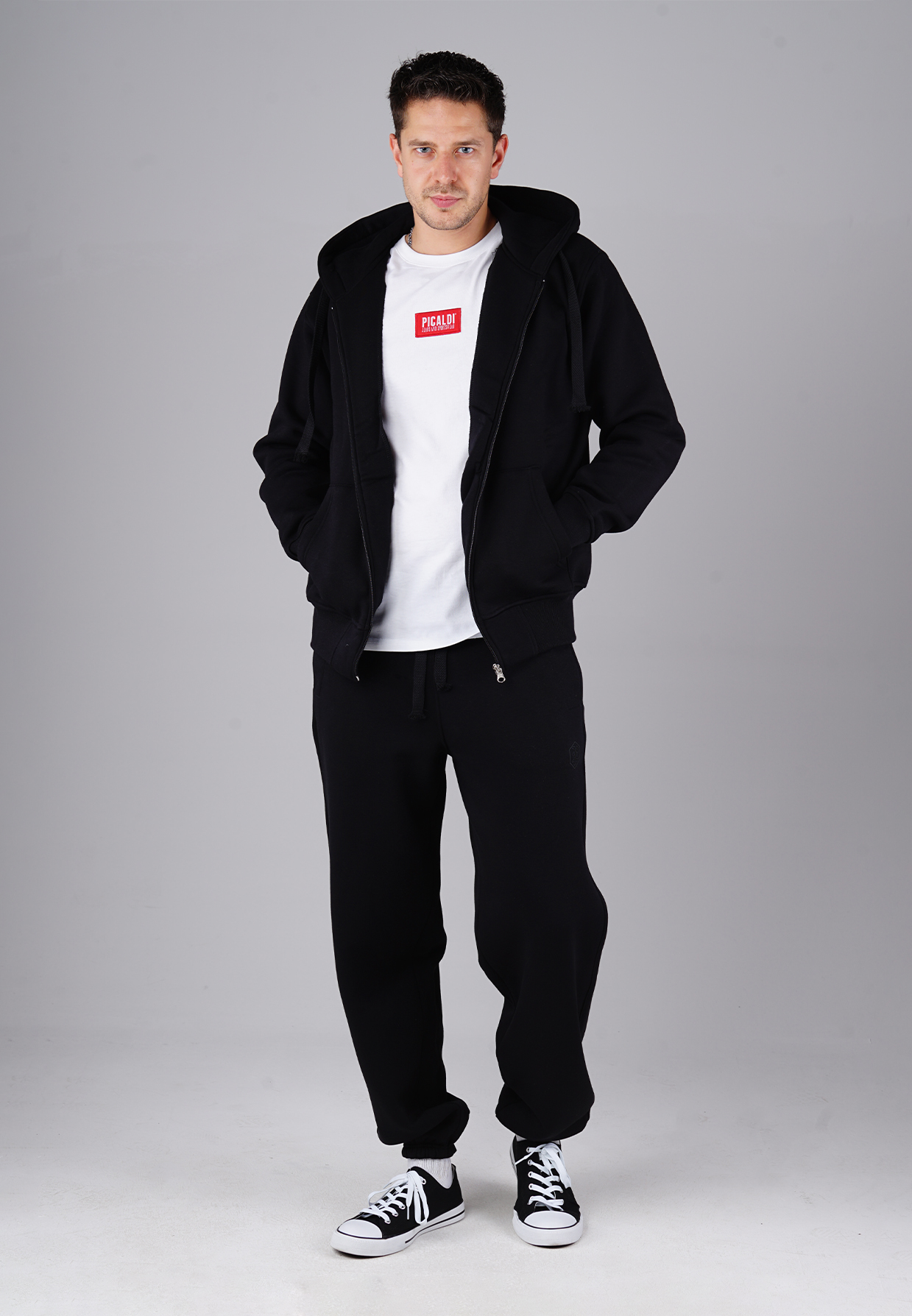 Picaldi Herren Sweatpants Hustle black XXL