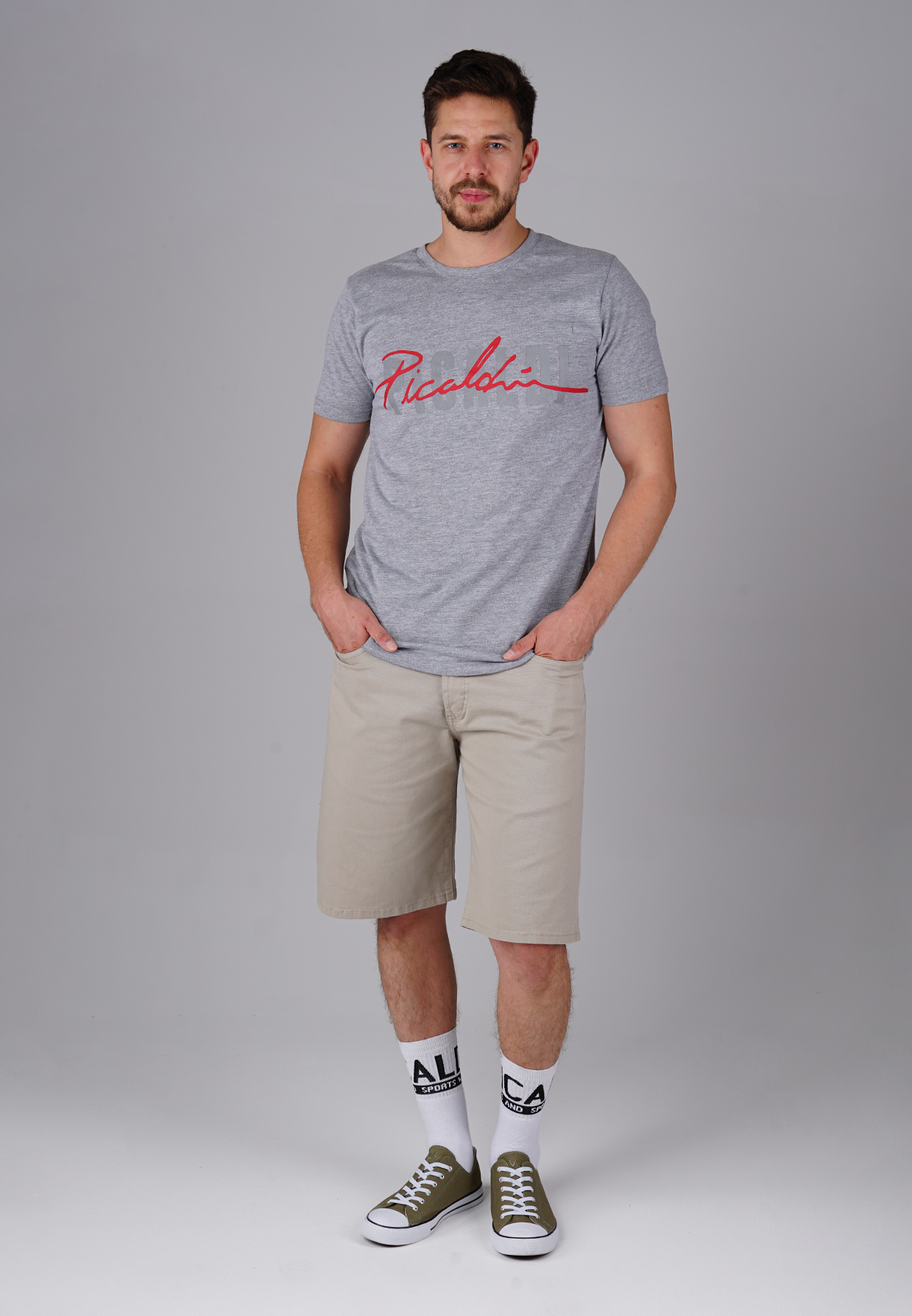 Picaldi Zicco 471 Gabardine Herren Shorts - Relaxed Fit in Desert Sand Picaldi Zicco 471 Gabardine Herren Shorts - Relaxed Fit in Desert Sand W40