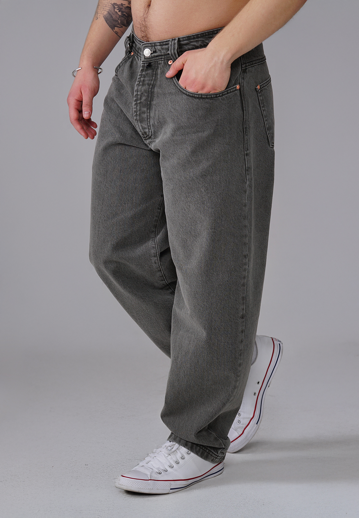 Picaldi Zicco 471 Titan Herrenjeans - Stretch-Tapered Fit Anthracite