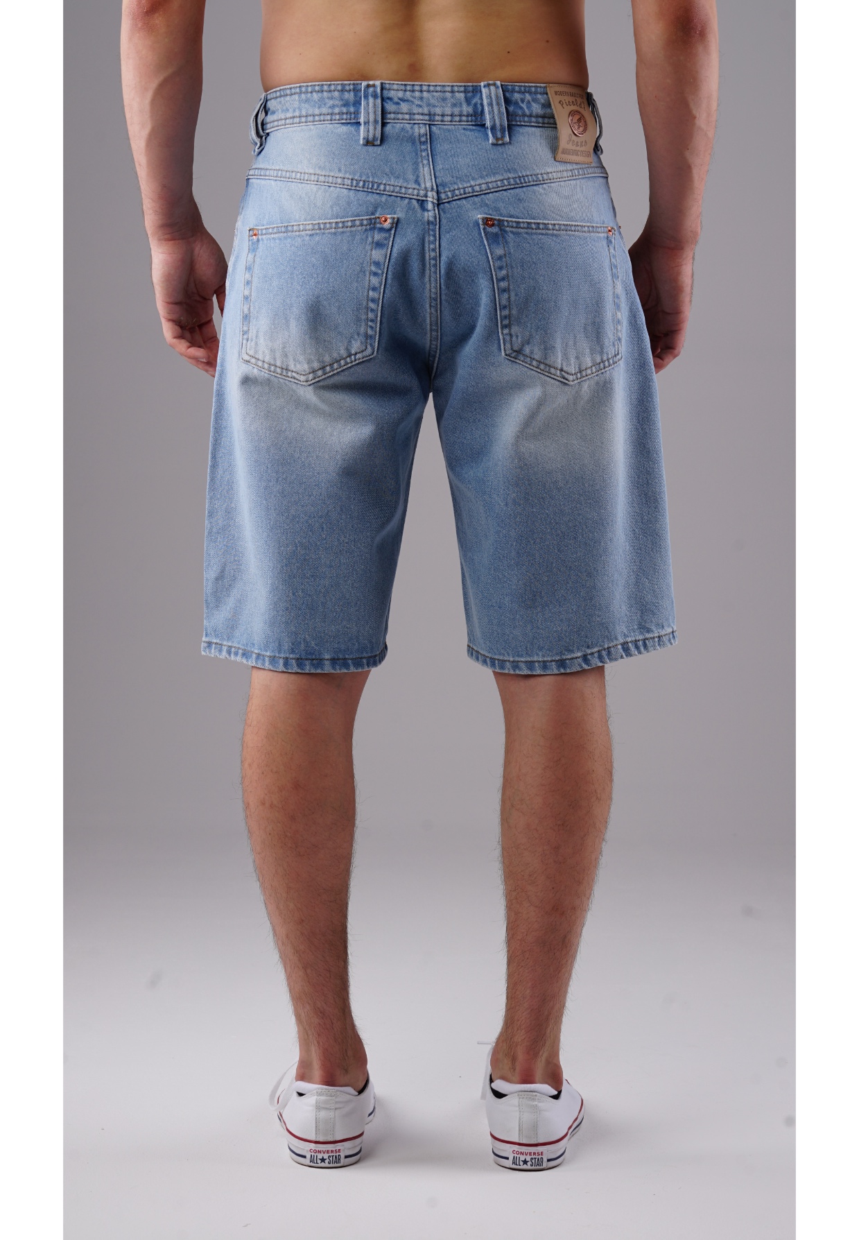 Picaldi Zicco 471 Diamond Herren Jeansshorts - Relaxed Fit in Icewashed Sky W40