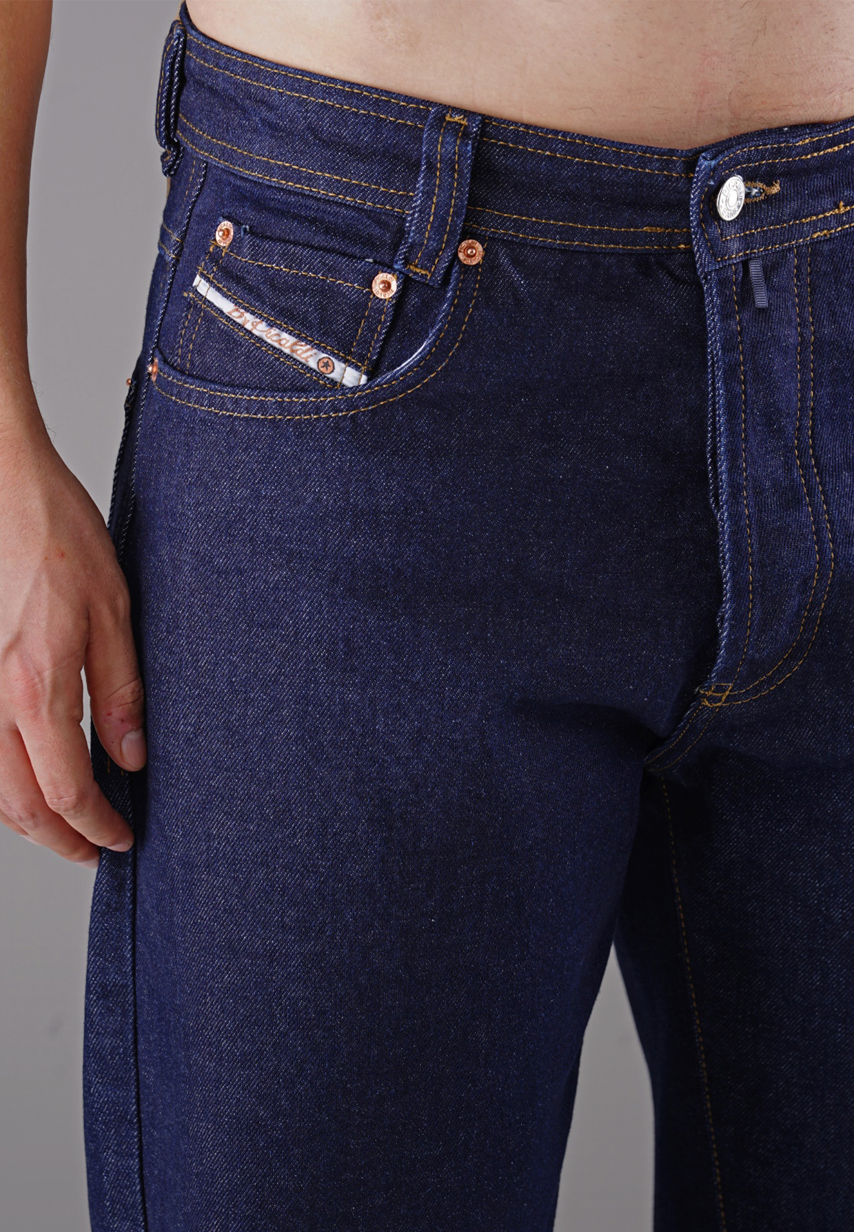 Picaldi Zicco 472 Ares Dark Blue Herrenjeans - Stretch-Karottenschnitt in Midnight Blue