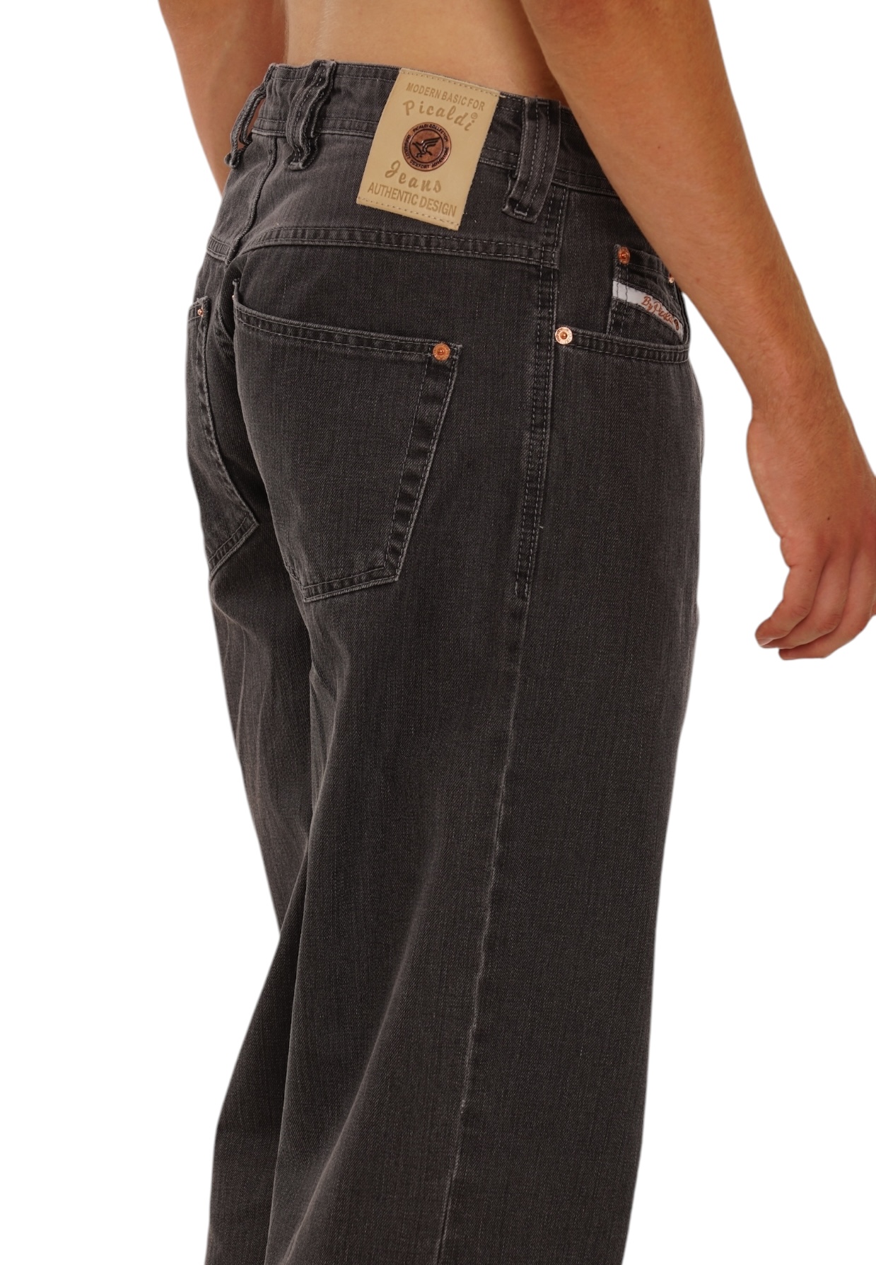 Picaldi Herren Jeans Baggy Zicco 474 Graphit W40-L32