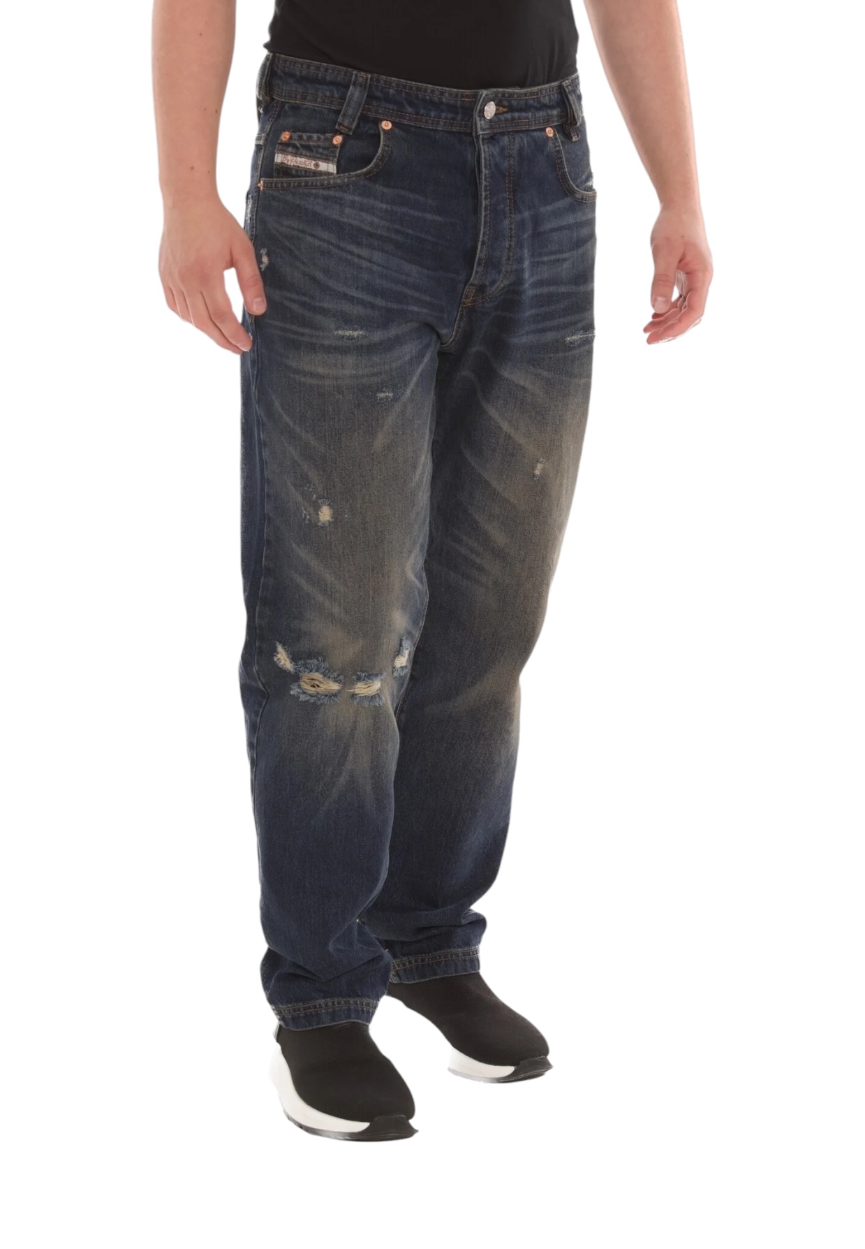Picaldi Herren Jeans Zicco 472 Austin dark blue dark grey washed W28-L30