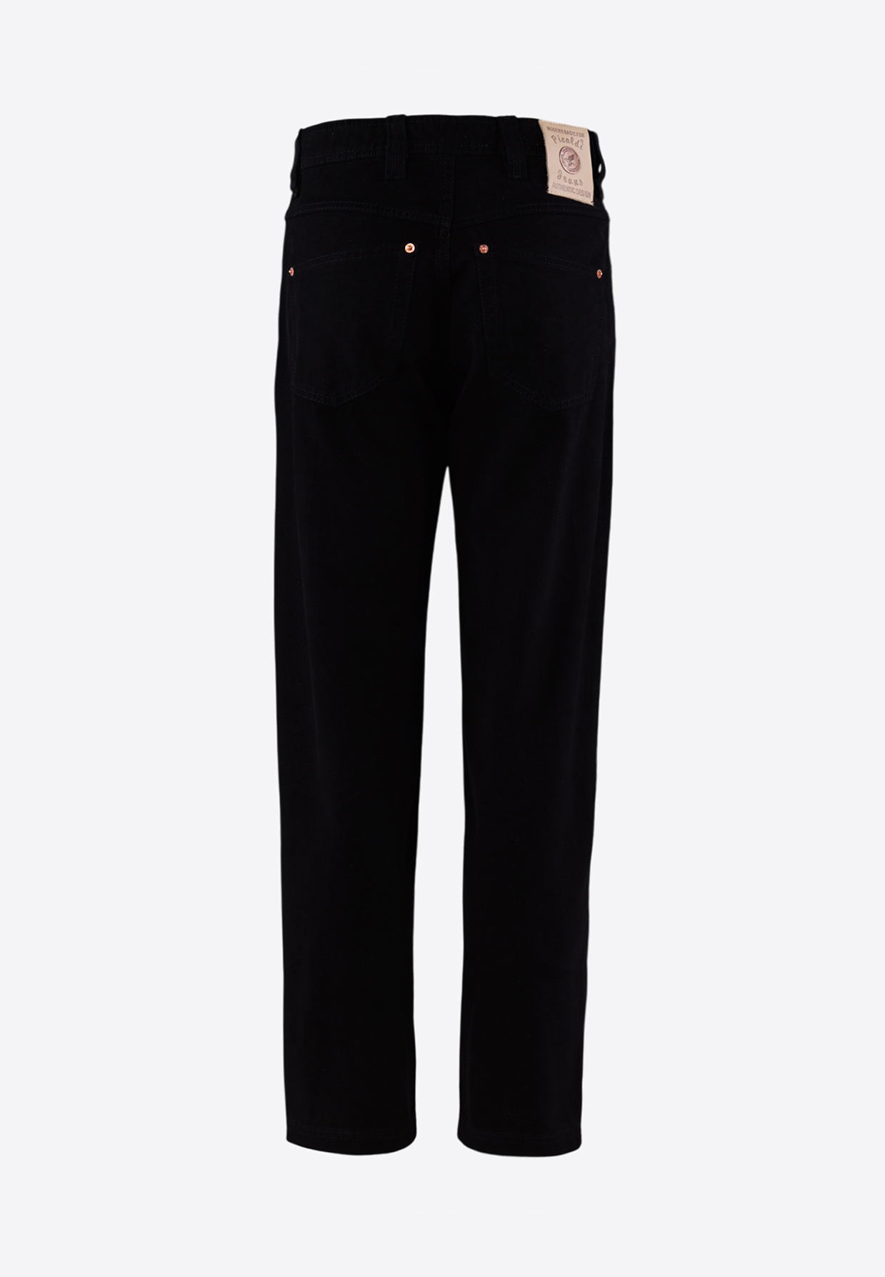 Picaldi Zicco 472 Gabardine Mount - Relaxed Karottenschnitt in Clean Black W42-L32