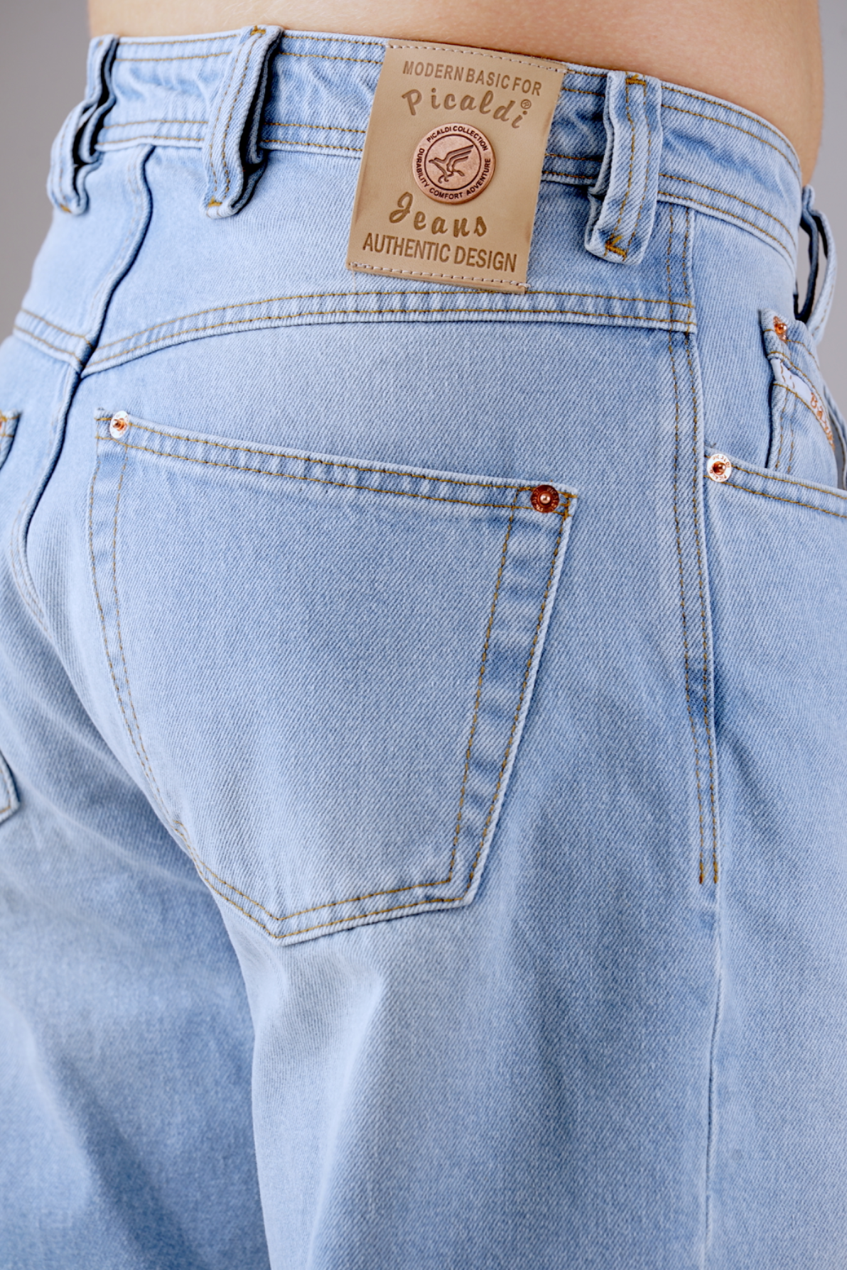 Picaldi Zicco 474 Mozaik Herrenjeans - Baggy Fit mit Straight Leg in Picaldi Zicco 474 Mozaik Herrenjeans - Baggy Fit mit Straight Leg in