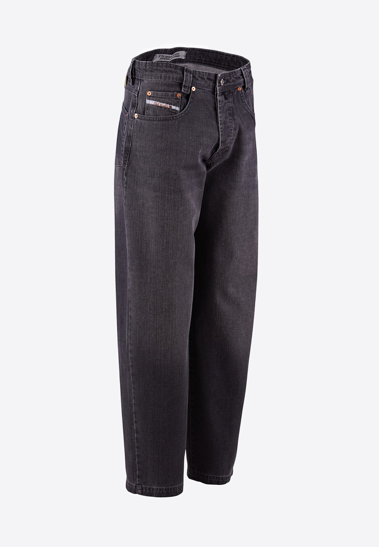 Picaldi Zicco 471 Graphit Herren Jeans – Loose Tapered Fit Washed Anthracite W31-L34