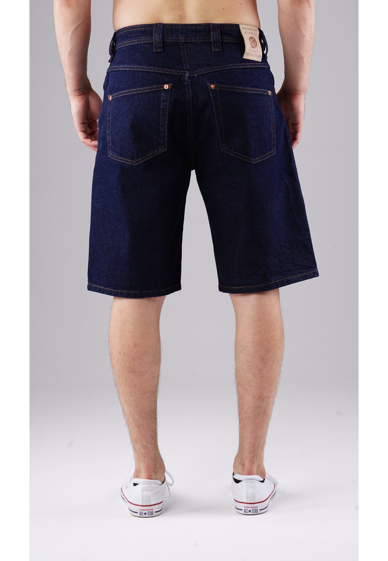 Picaldi Zicco 471 Indigo Herren Jeansshorts - Relaxed Fit in Deep Indigo W40